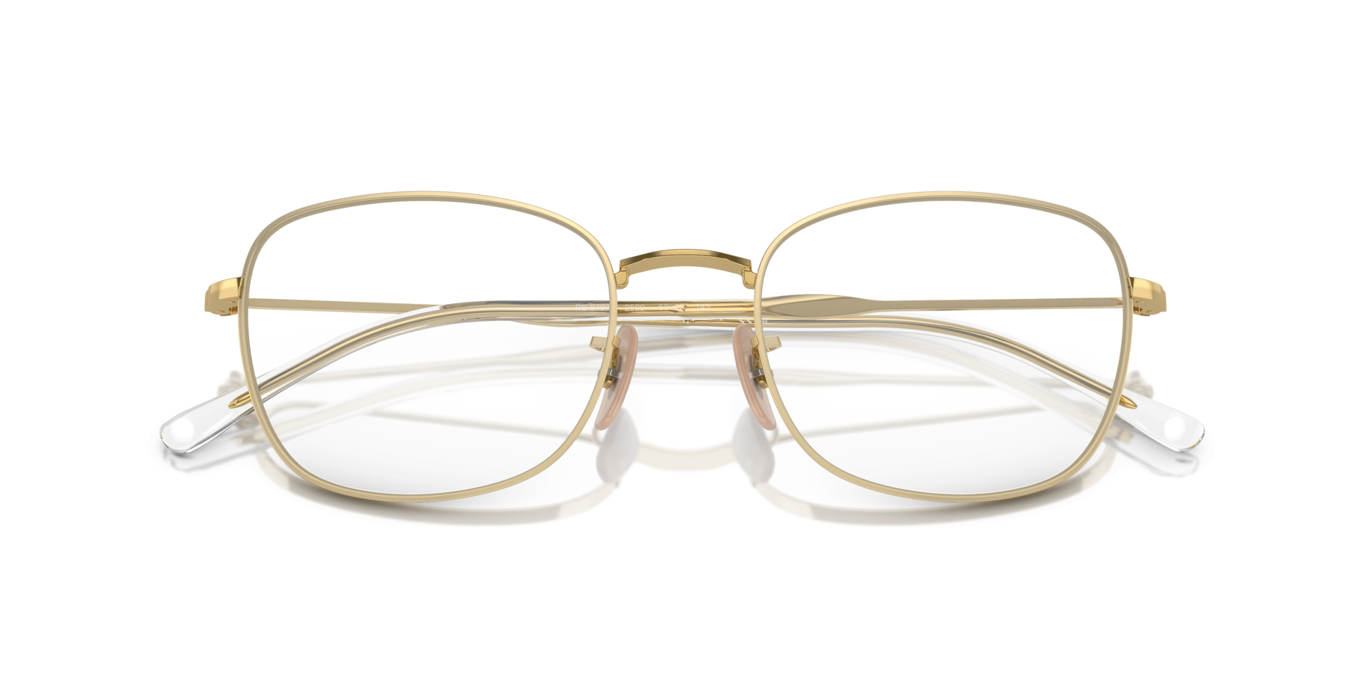 RB6497 Optics Arista Gold MetalEyeglass Frames for Glasses Direct, Closed View