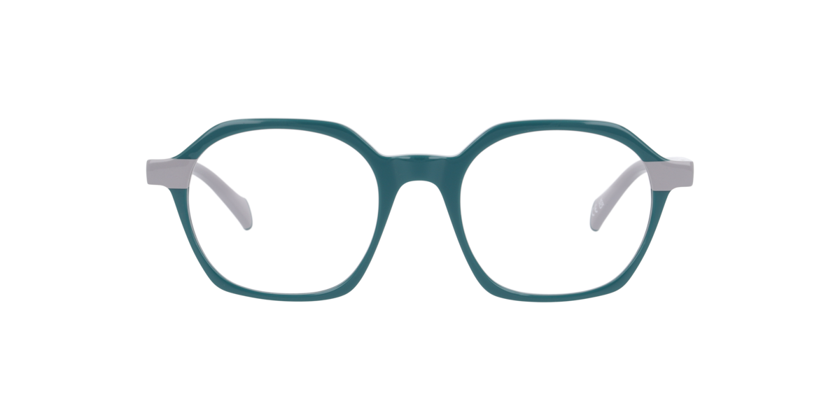 Scout Men's Green Irregular Acetate Eyeglasses Online - Full Rim - Mateo