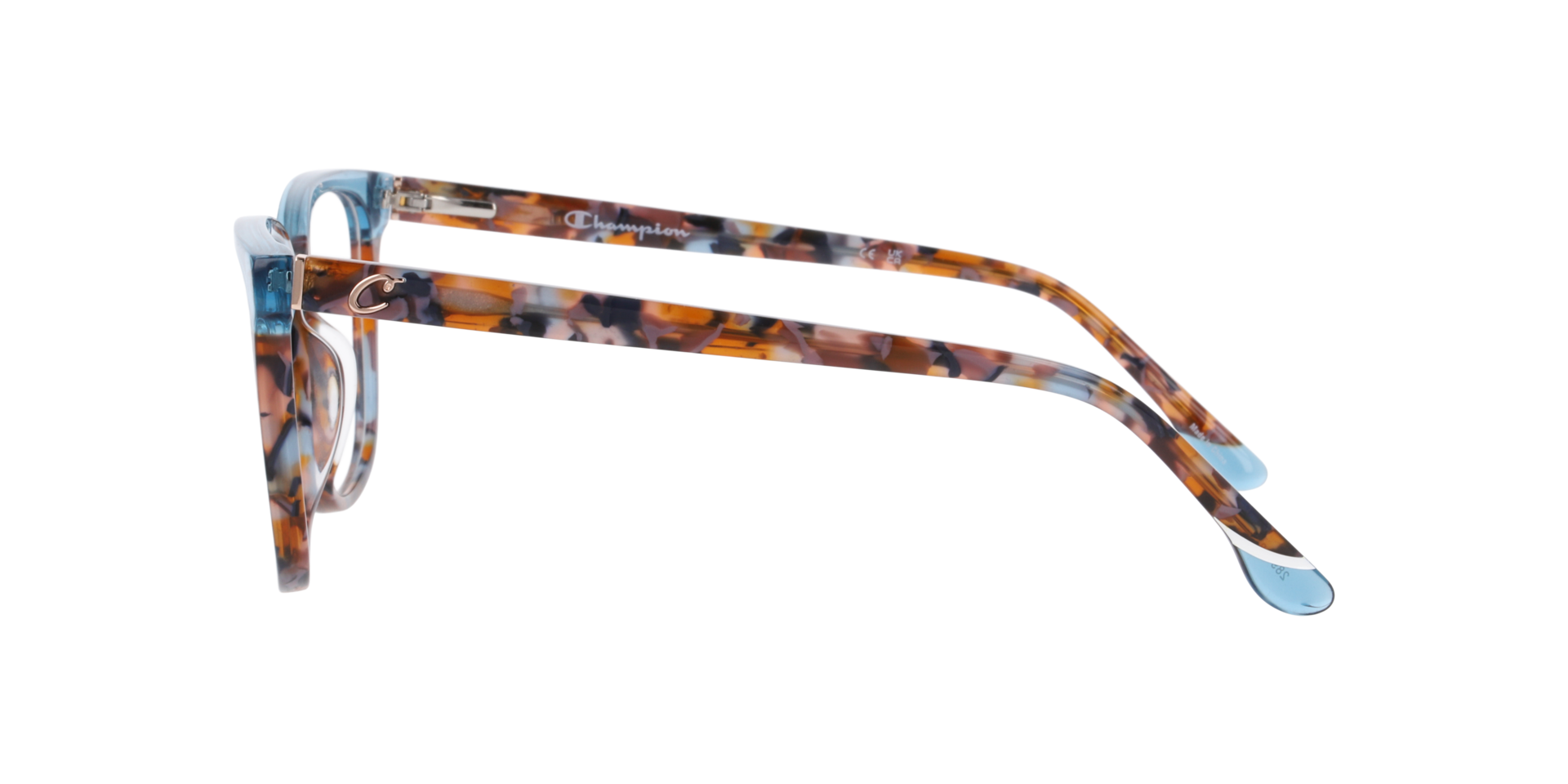 Culift Brown AcetateEyeglass Frames for Glasses Direct, Side View