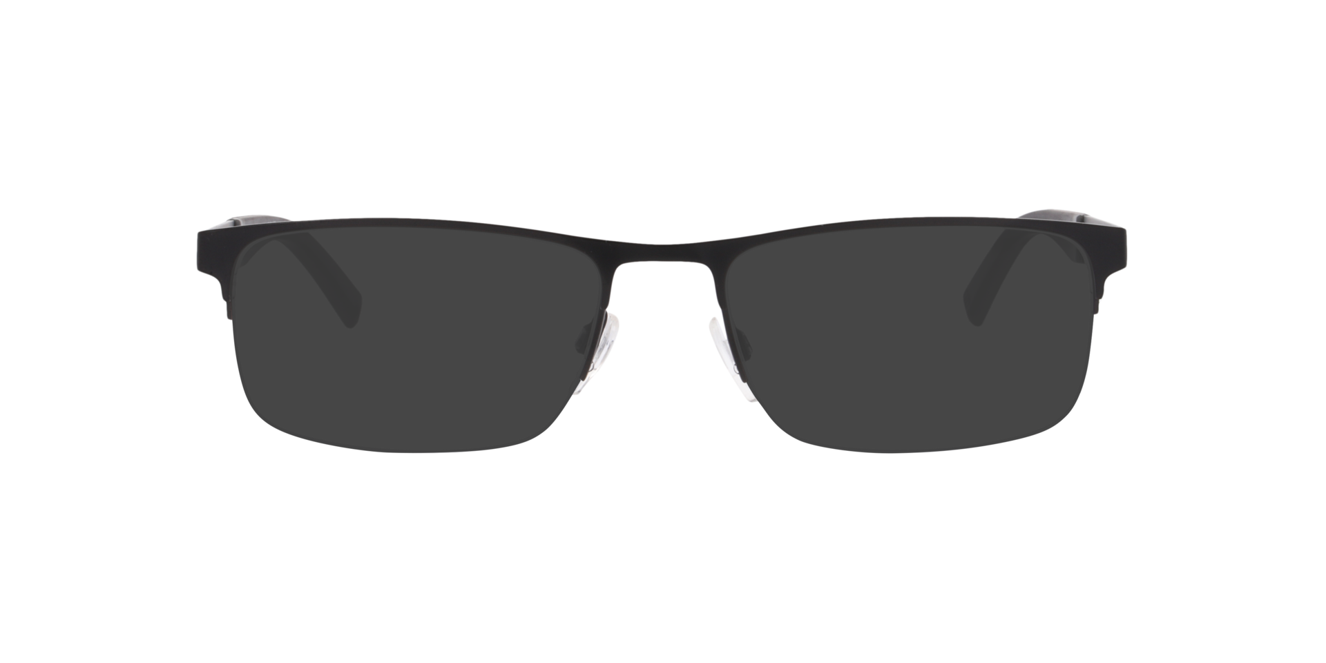 TH 2083 Black Matte MetalEyeglass Frames for Glasses Direct, with Tinted Lenses