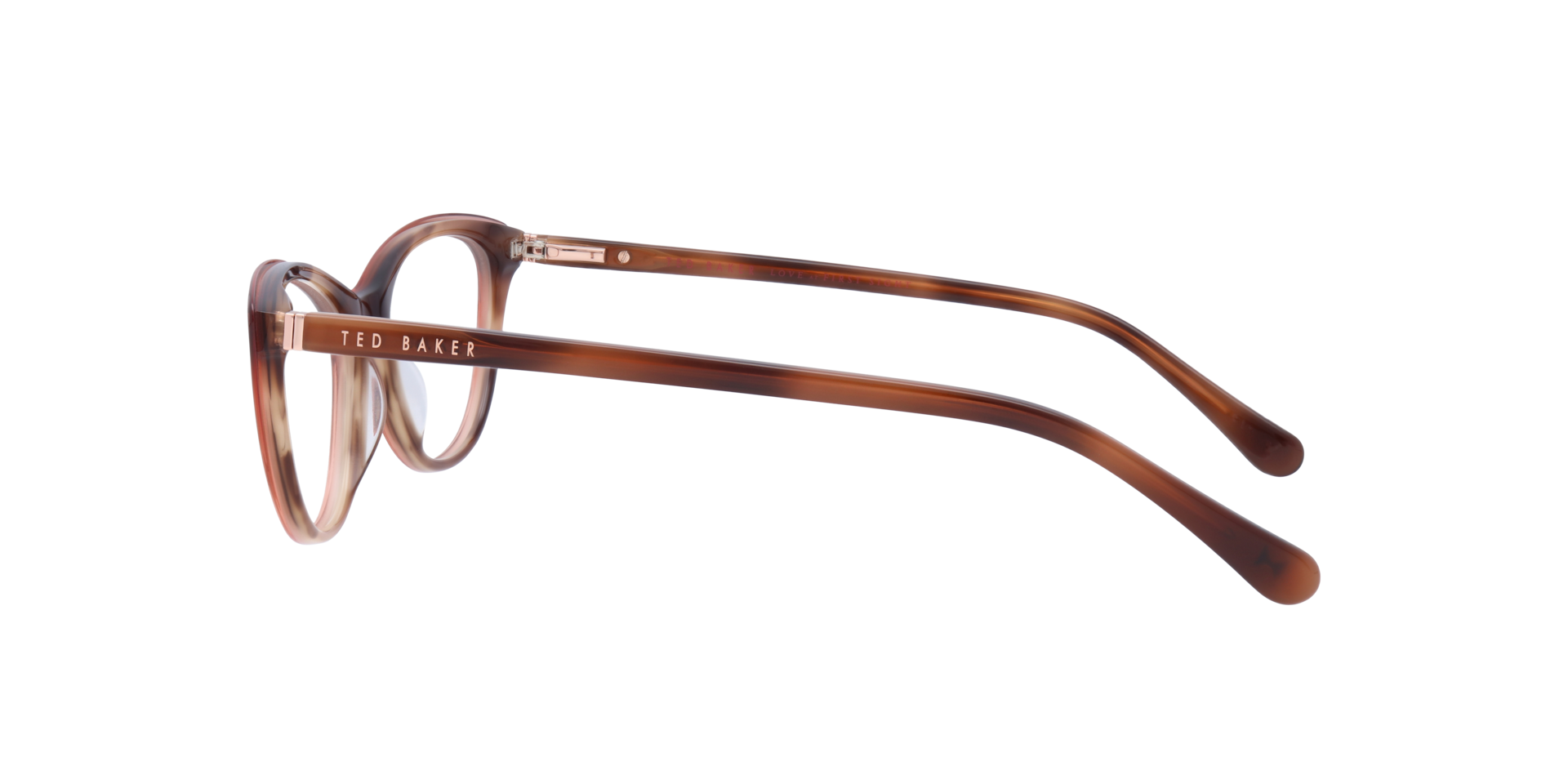 TB9194 Red AcetateEyeglass Frames for Glasses Direct, Side View