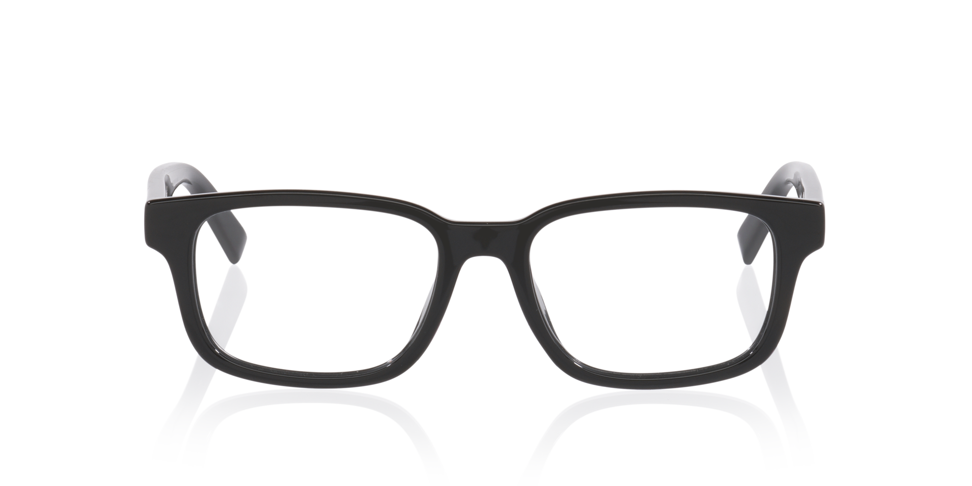 Gg2107Ol Black PlasticEyeglass Frames for Glasses Direct, Front View