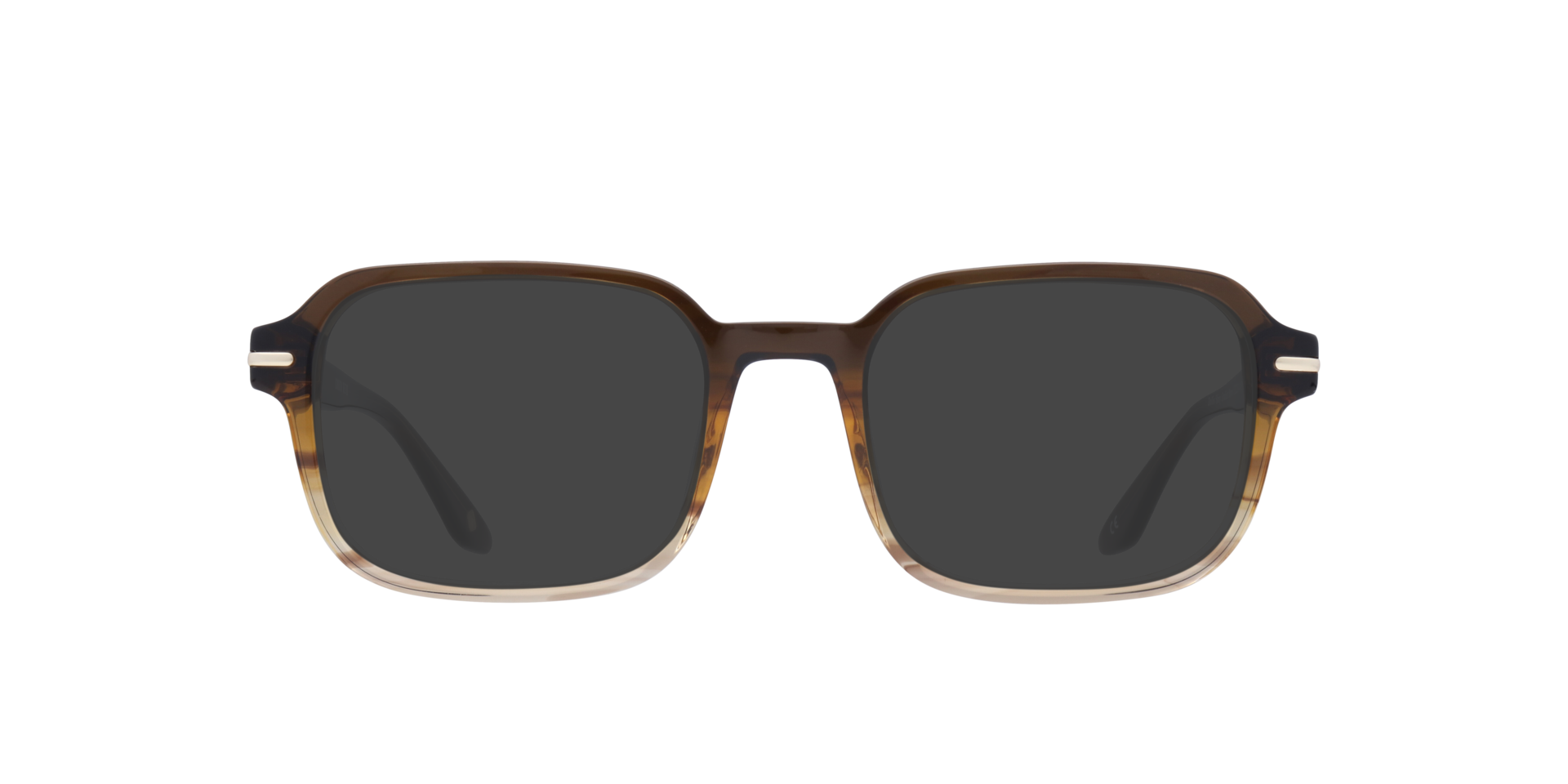 Dollis Shiny Gradient Brown AcetateEyeglass Frames for Glasses Direct, with Tinted Lenses