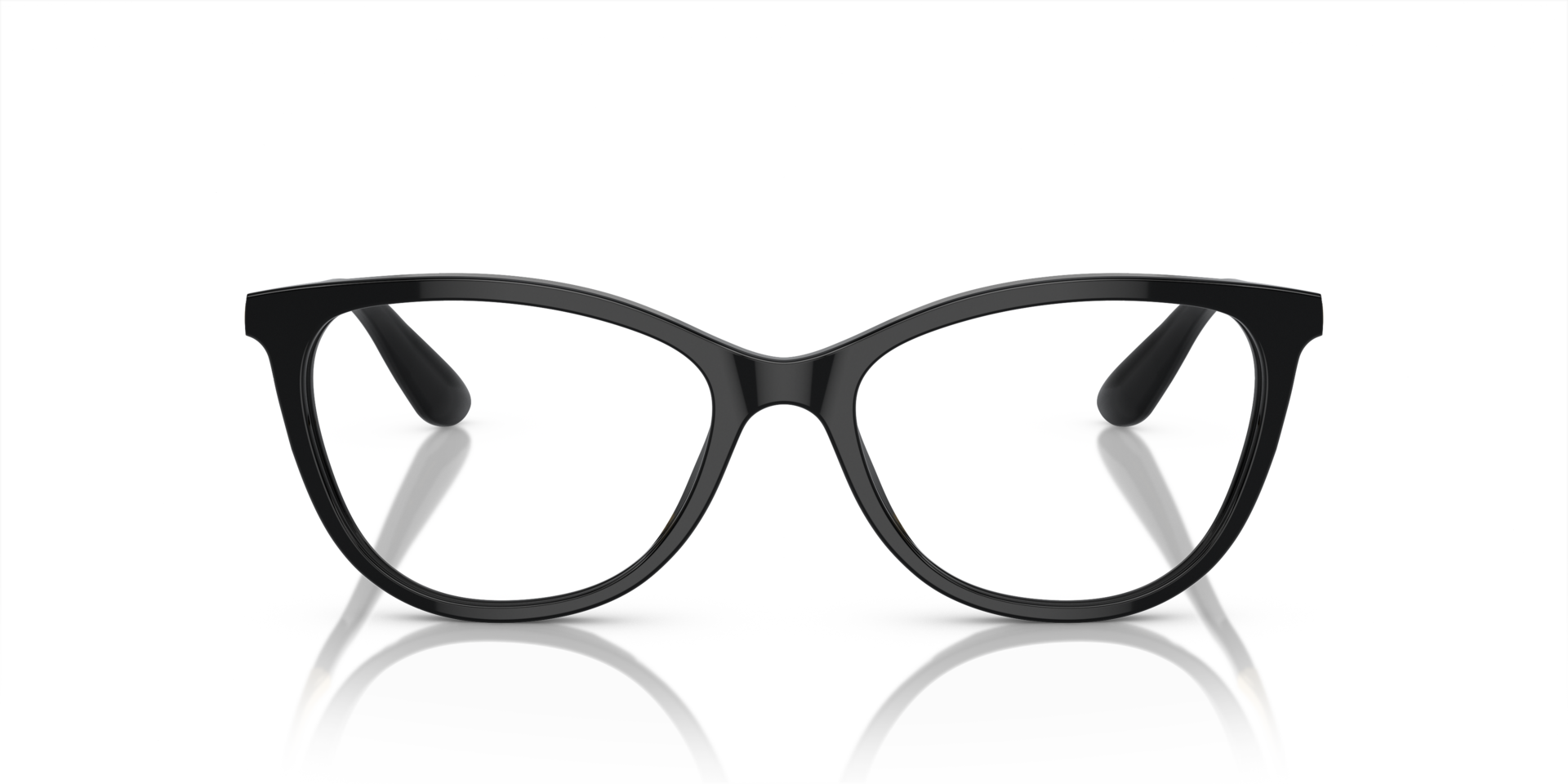 DG3258 Black AcetateEyeglass Frames for Glasses Direct, Front View