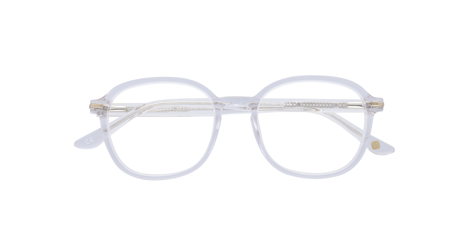 Finchley Clear AcetateEyeglass Frames for Glasses Direct, Closed View