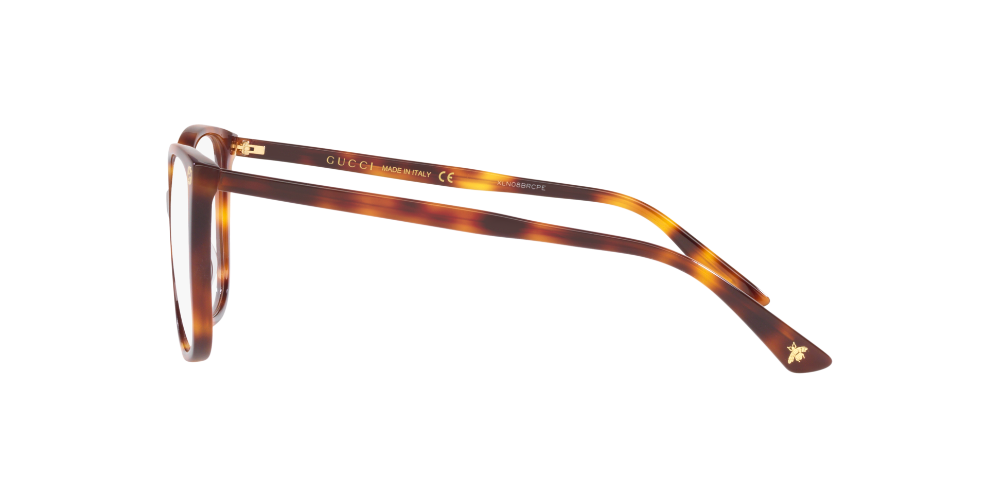 GG0026O Tortoise AcetateEyeglass Frames for Glasses Direct, Side View