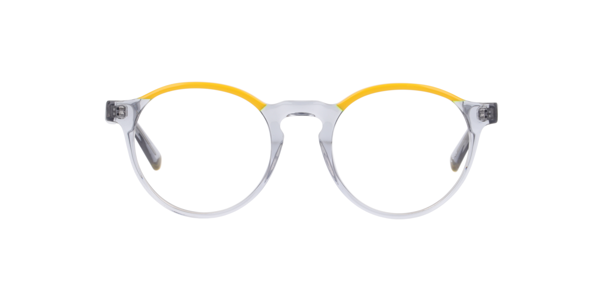 Scout Men's Yellow,Grey Yellow/Grey Phantos Acetate Eyeglasses Online - Full Rim - Marcel