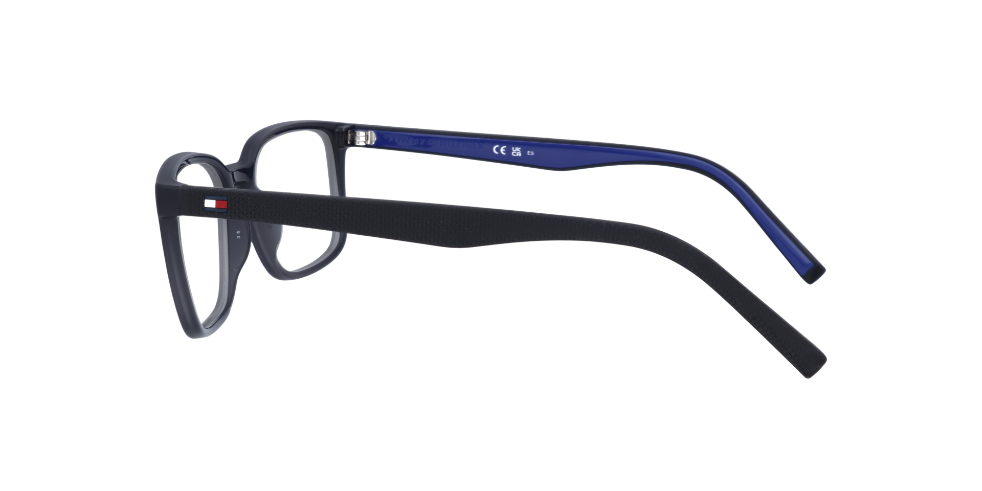 TH 2049 Silver PlasticEyeglass Frames for Glasses Direct, Side View