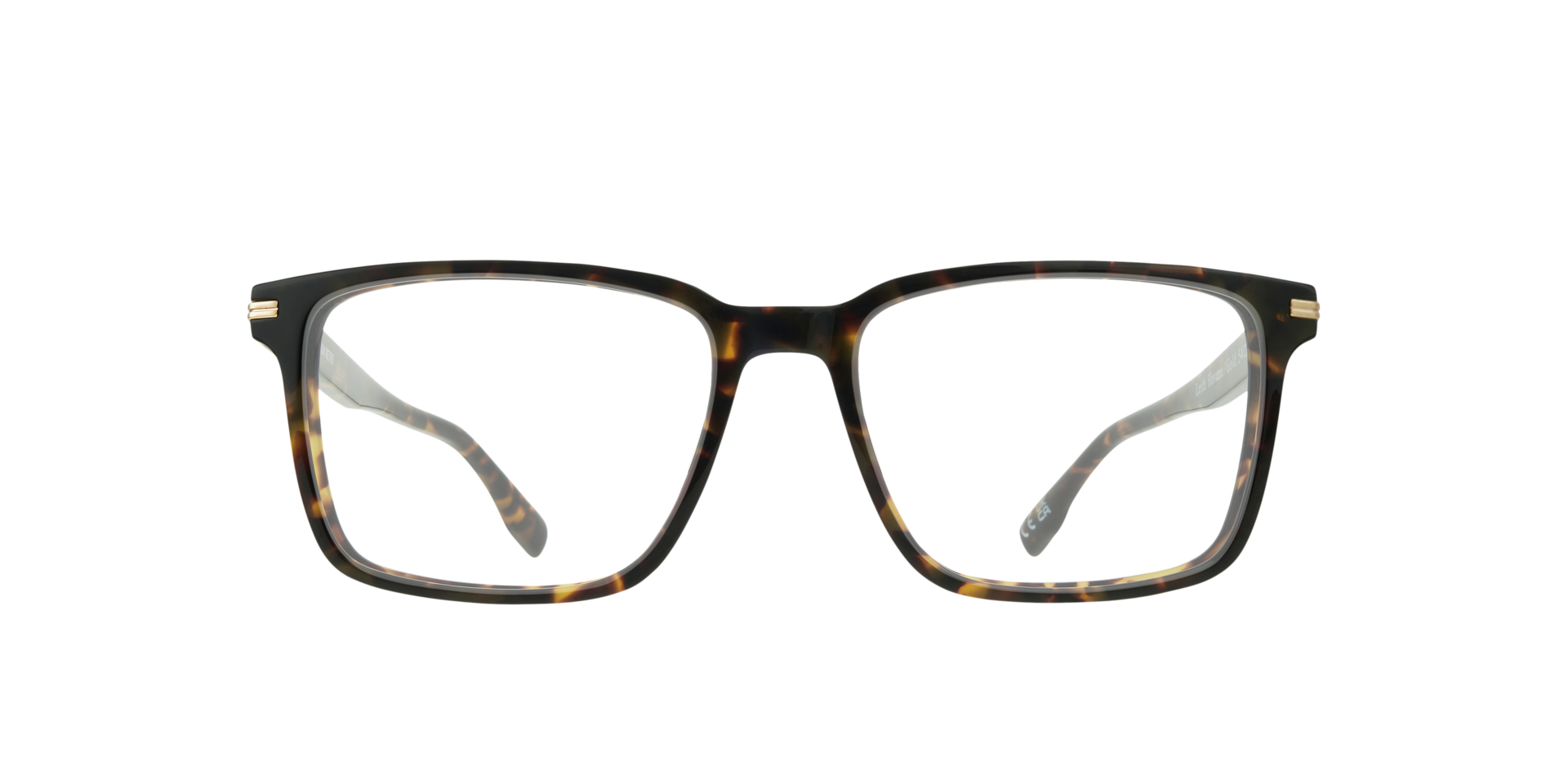 Leith Havana & Gold AcetateEyeglass Frames for Glasses Direct, Front View