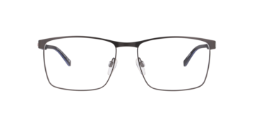 Silver Black TH 2278 -  Metal Glasses