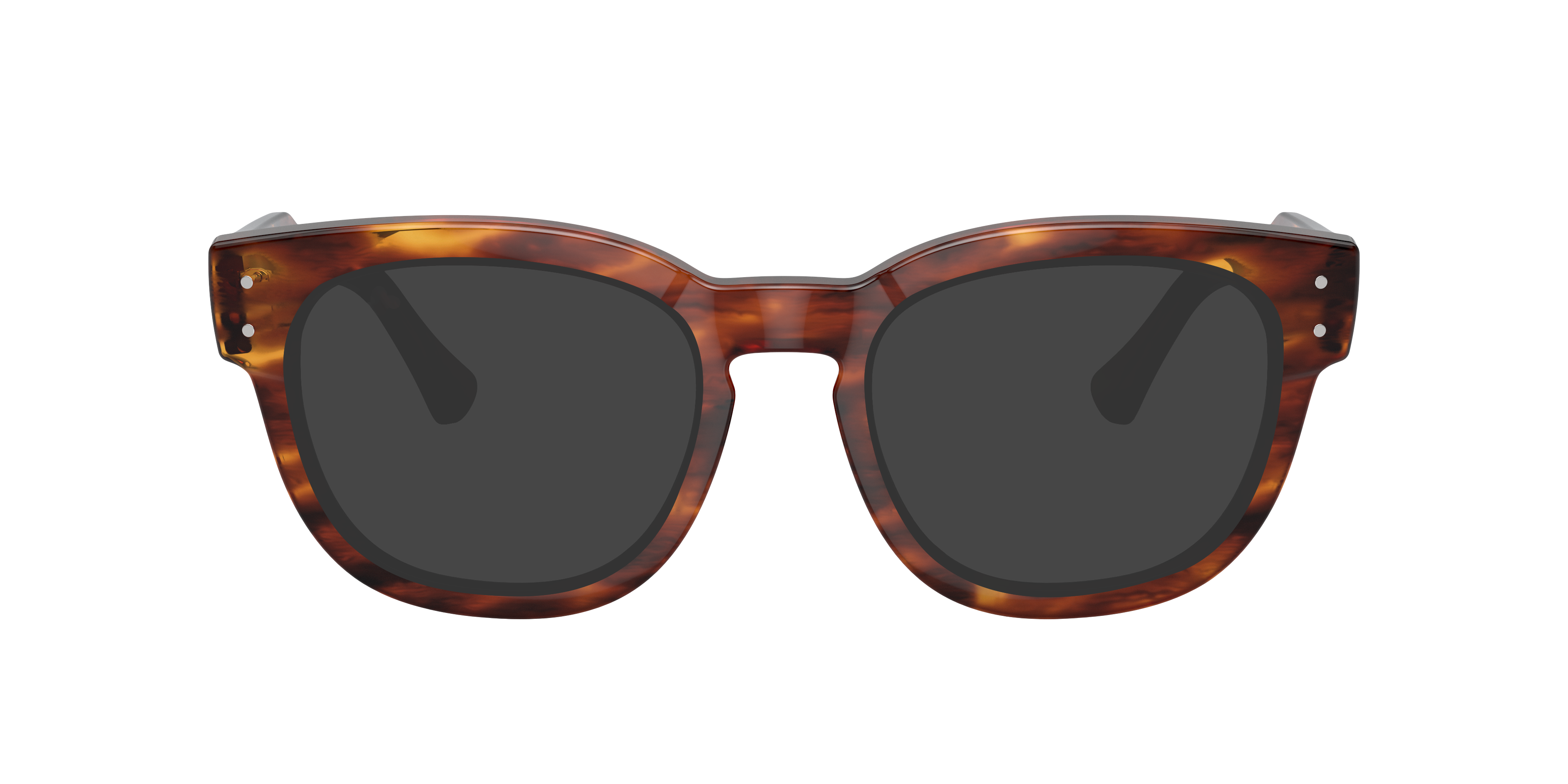 RB0298V Striped Havana AcetateSunglass Frames for Glasses Direct, with Tinted Lenses