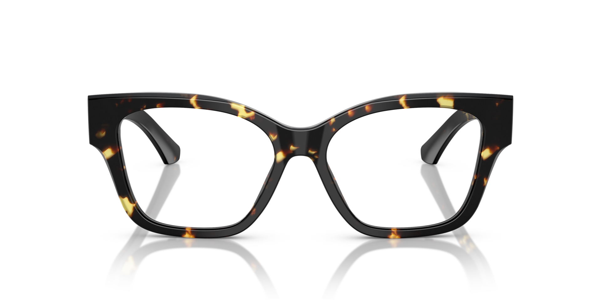 BE2420 Yellow Havana AcetateEyeglass Frames for Glasses Direct, Front View