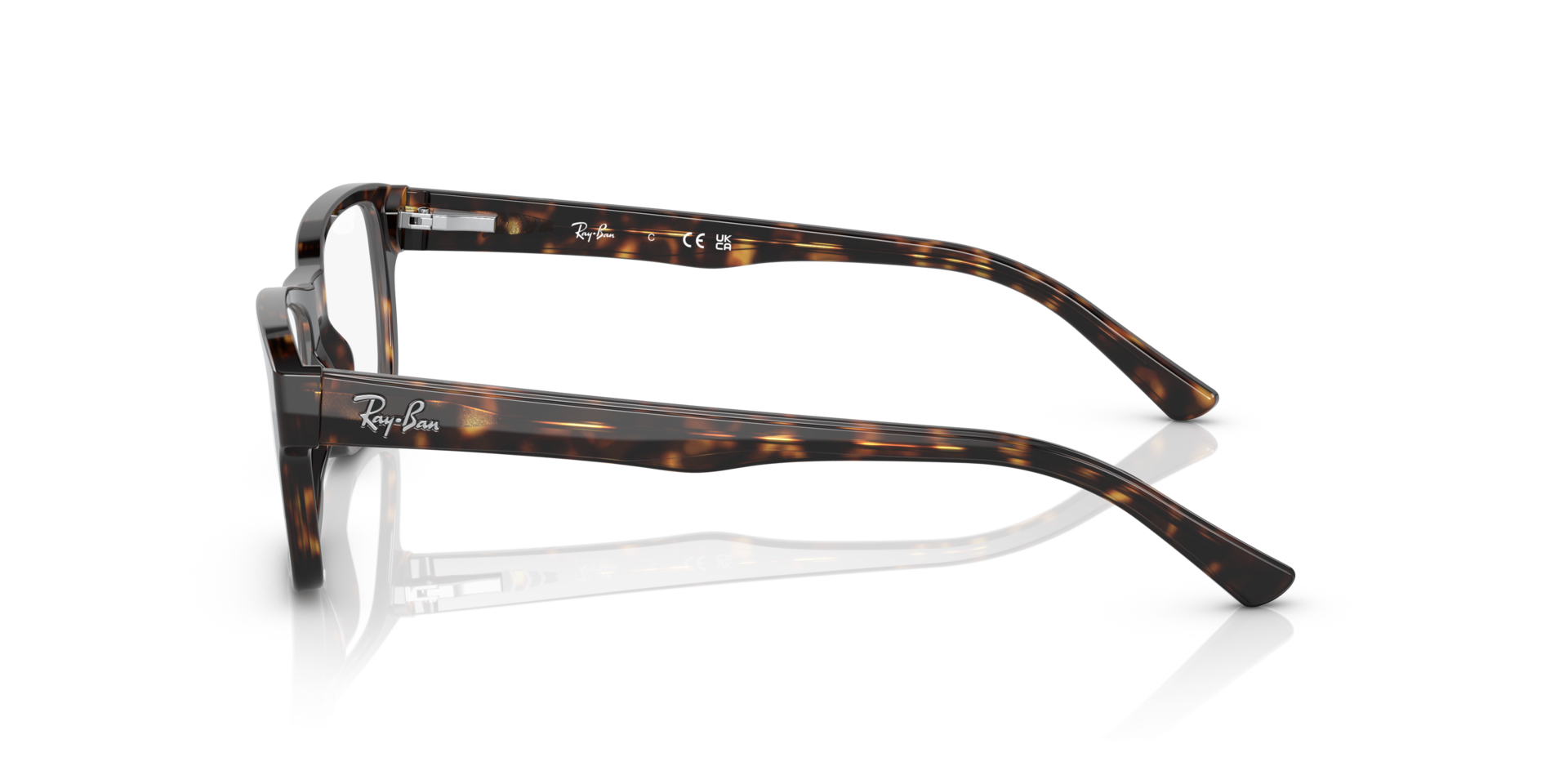 RB5268 Optics Havana AcetateEyeglass Frames for Glasses Direct, Side View