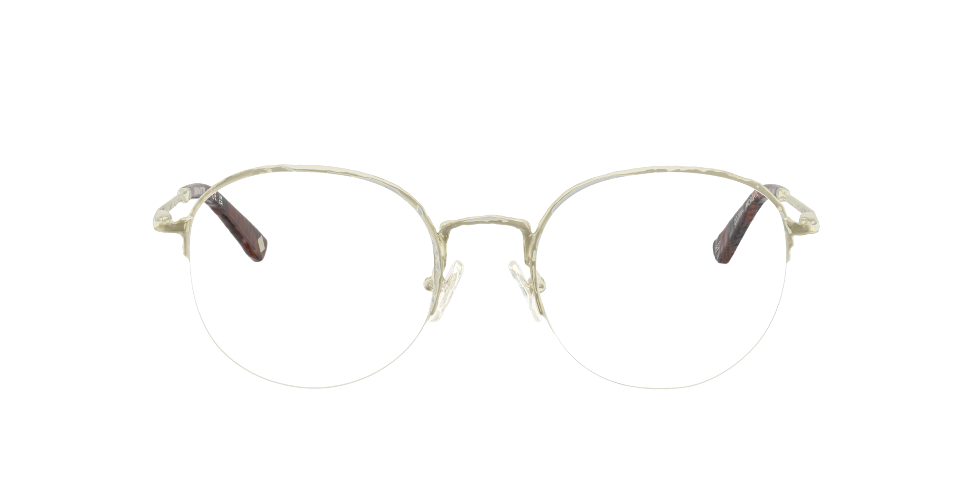 Moorgate Gold MetalEyeglass Frames for Glasses Direct, Front View