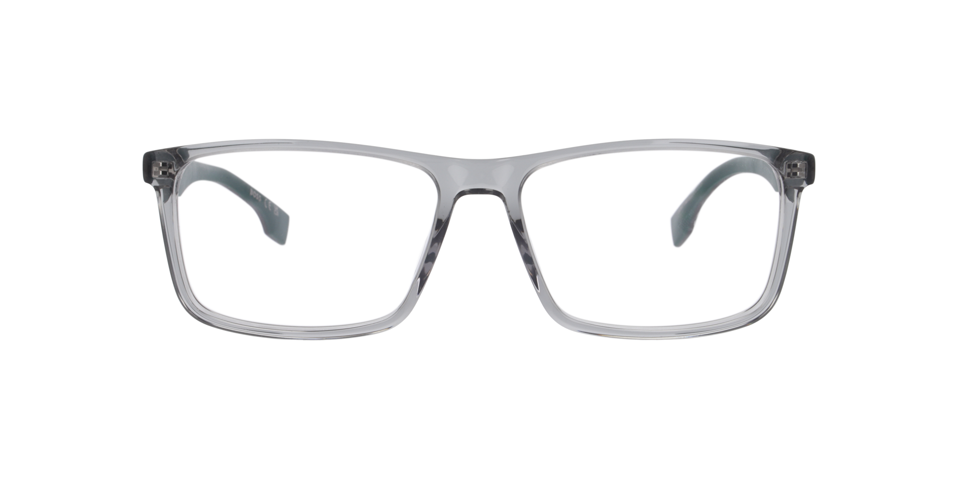 Boss 1768/G Grey AcetateEyeglass Frames for Glasses Direct, Front View