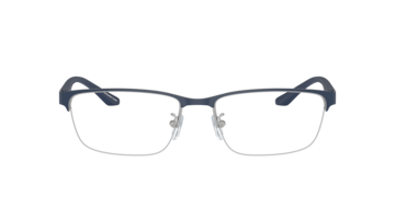 Matte Silver/Bluette EA1147 -  Metal Glasses