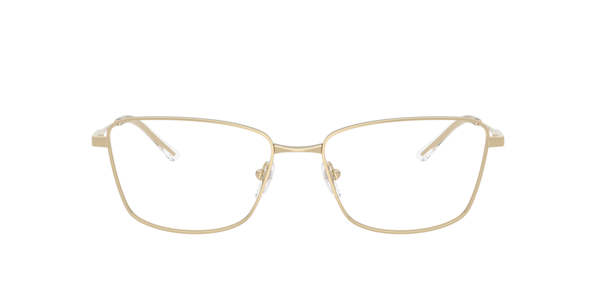Shiny Pale Gold irregular Metal eyeglasses Online - Full Rim - EA1185B
