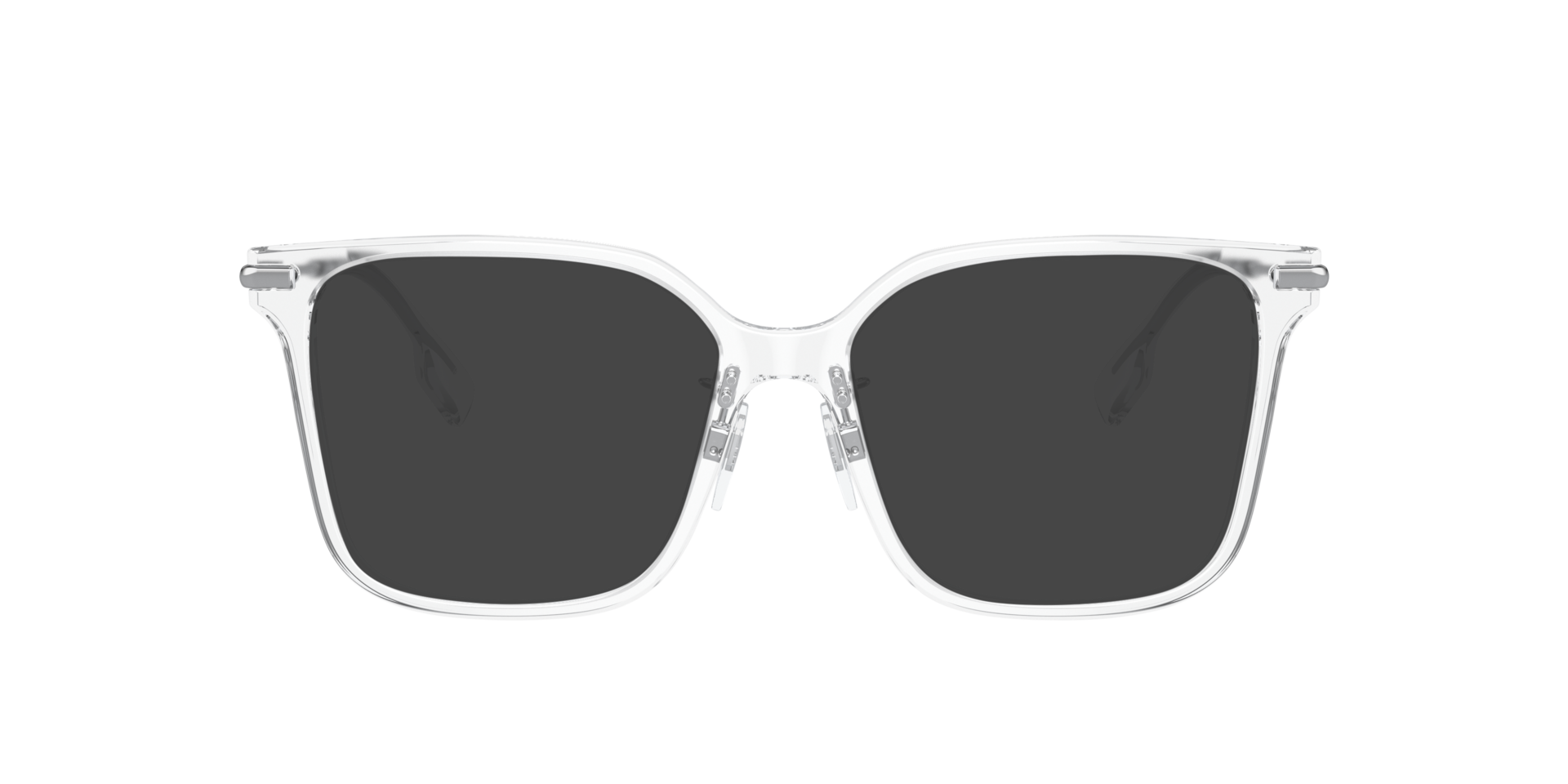 BE2376 Transparent AcetateEyeglass Frames for Glasses Direct, with Tinted Lenses