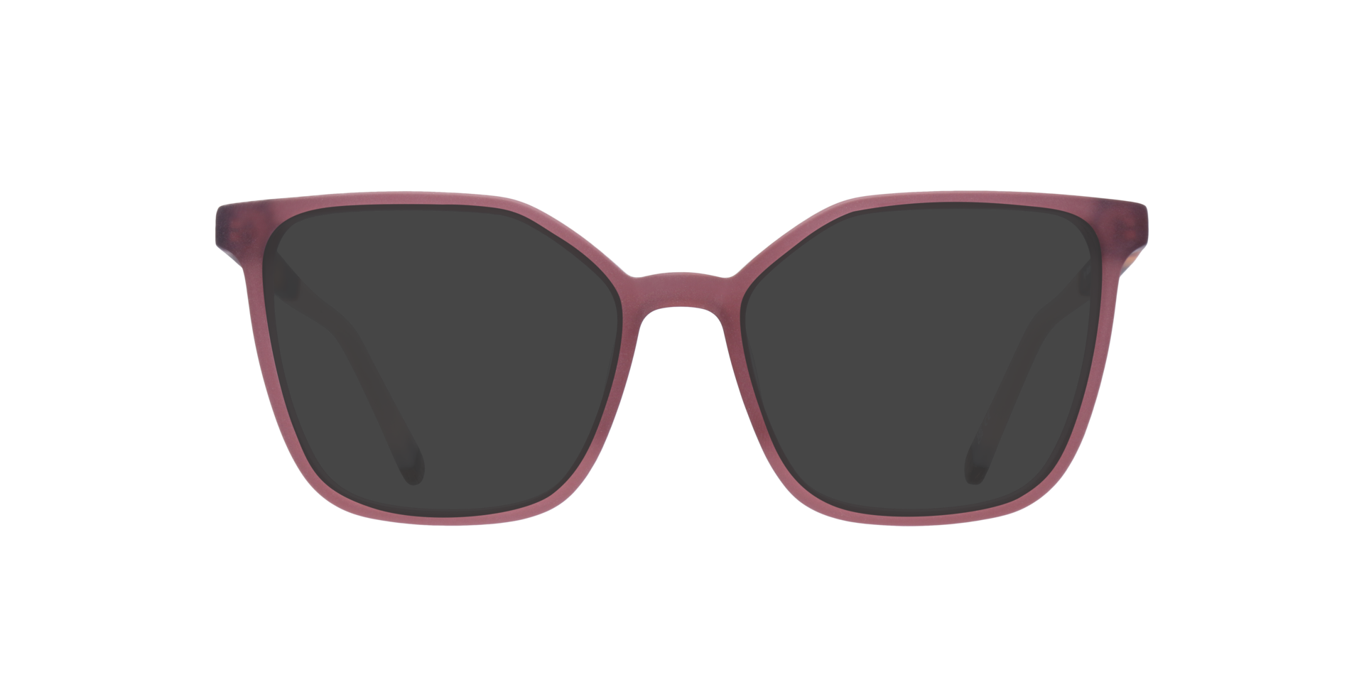 Ivy Matte Rose AcetateSunglass Frames for Glasses Direct, with Tinted Lenses