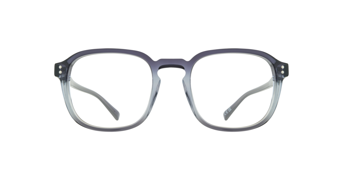 Scout Men's Blue Square Acetate Eyeglasses Online - Full Rim - Luca