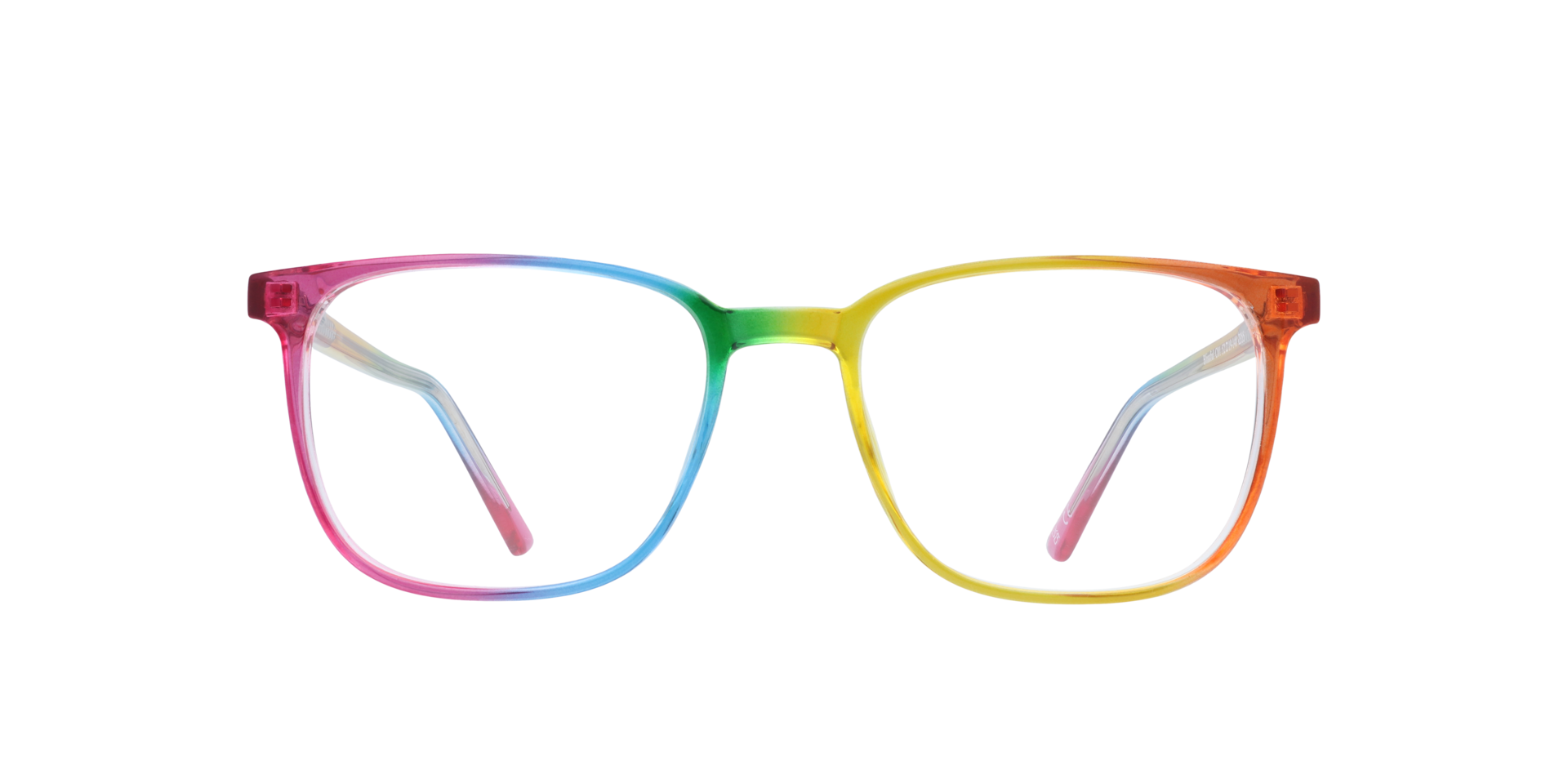 Blissful Rainbow PlasticEyeglass Frames for Glasses Direct, Front View