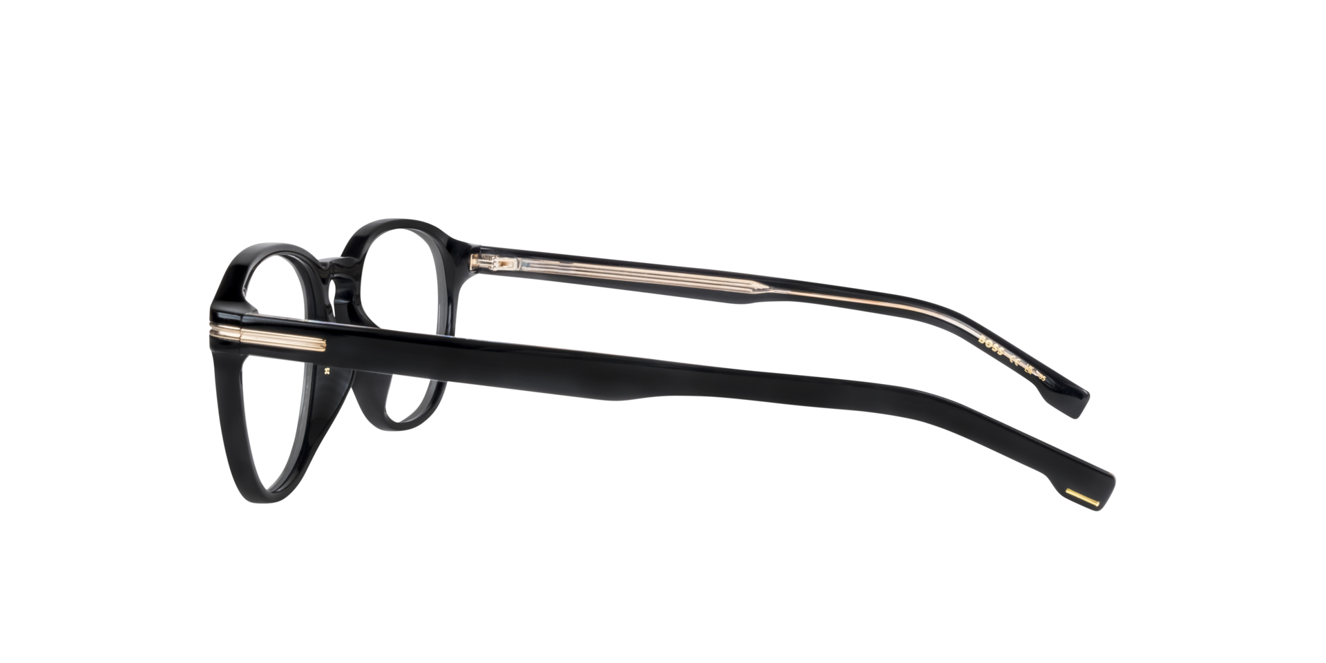 BOSS 1509/G Black PlasticEyeglass Frames for Glasses Direct, Side View