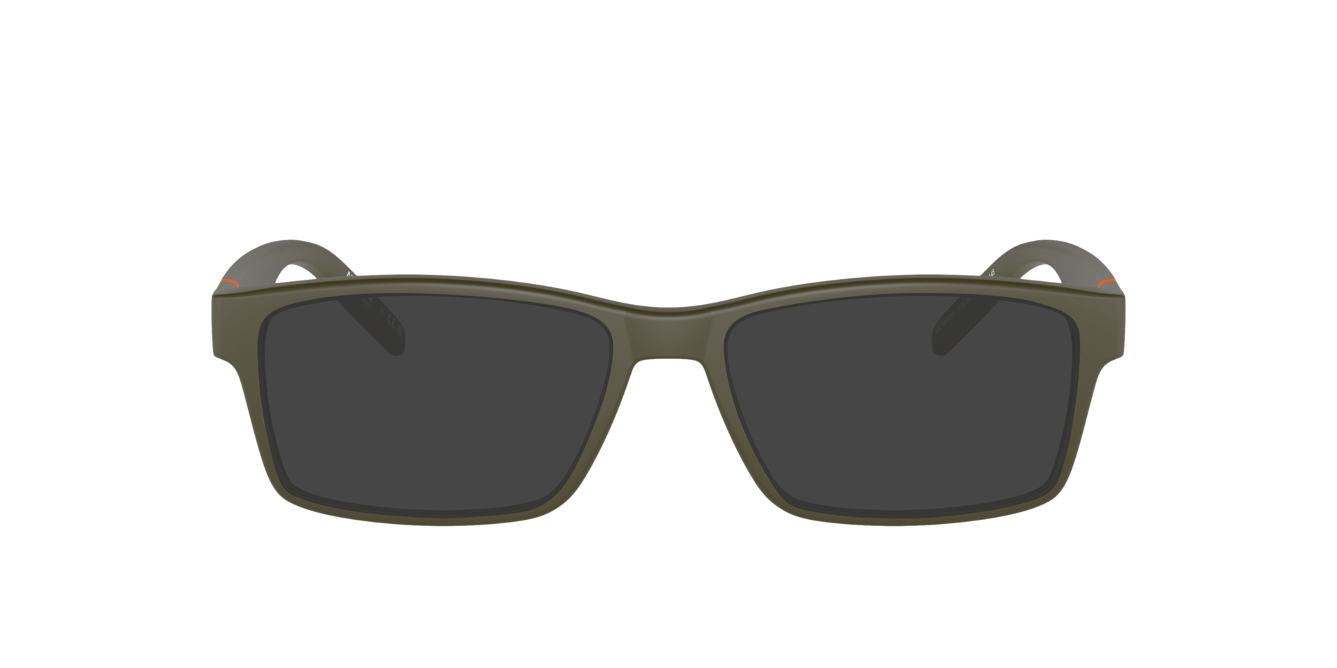 AN7179 Matte Military Green PlasticEyeglass Frames for Glasses Direct, with Tinted Lenses