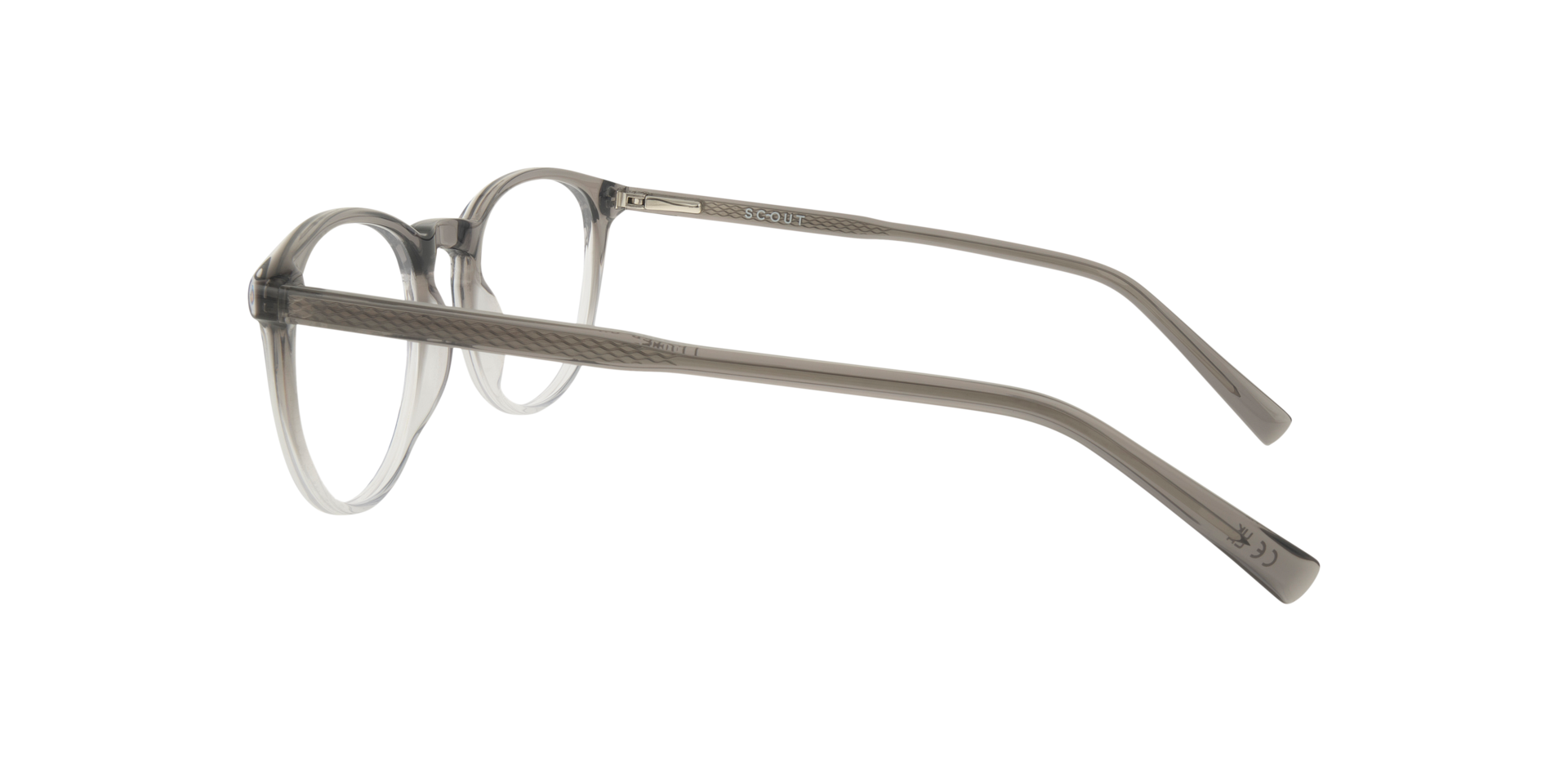 Lester Silver AcetateEyeglass Frames for Glasses Direct, Side View