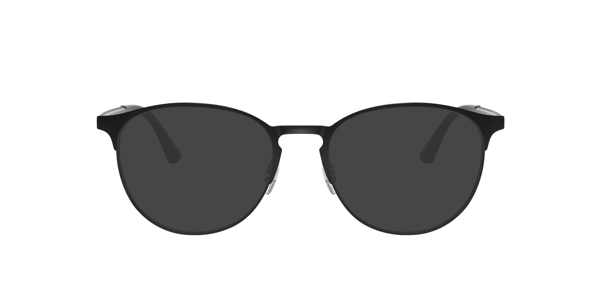 RB6375 Optics Black MetalEyeglass Frames for Glasses Direct, with Tinted Lenses