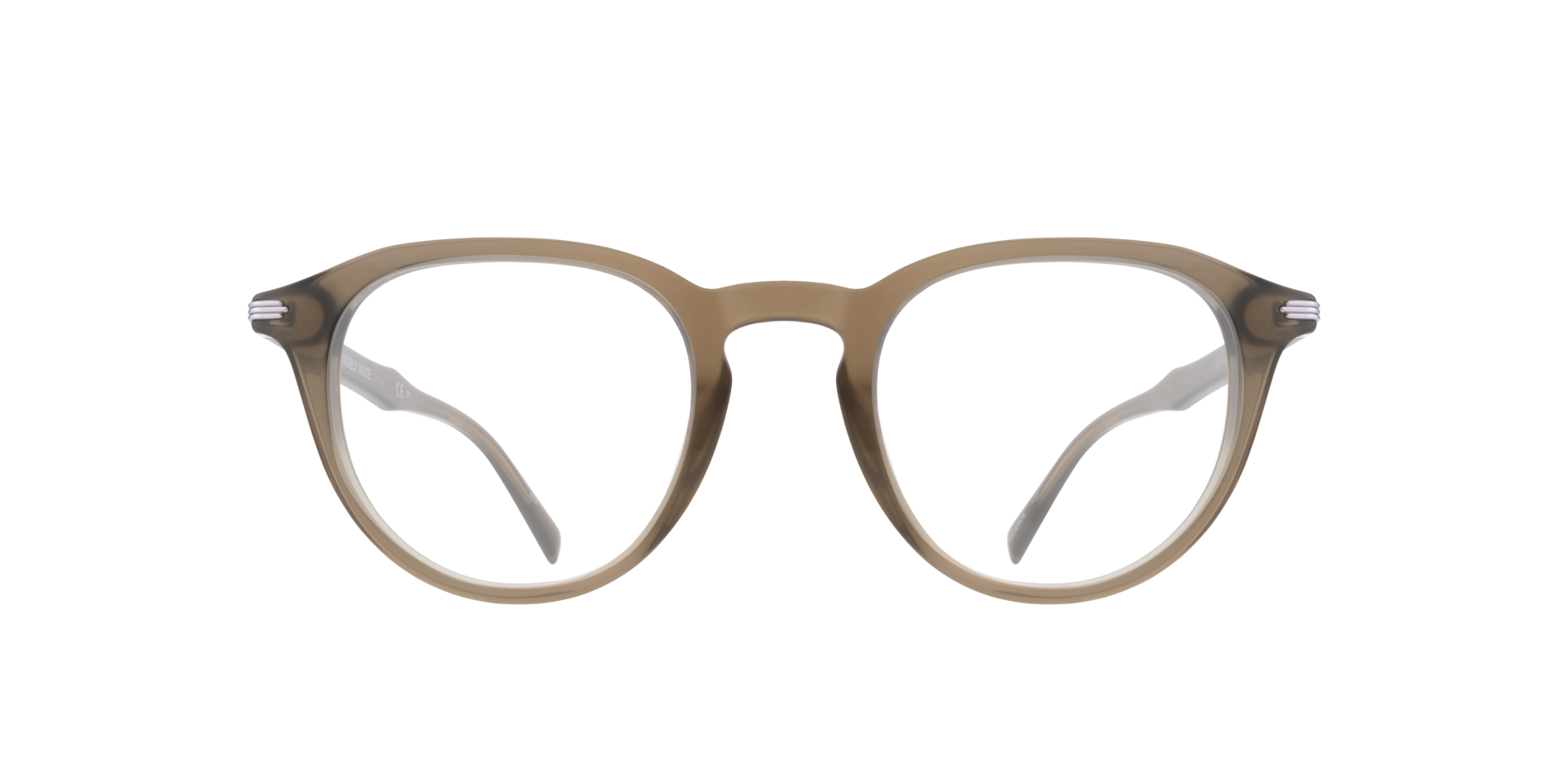 LV 5040 Brown PlasticEyeglass Frames for Glasses Direct, Front View