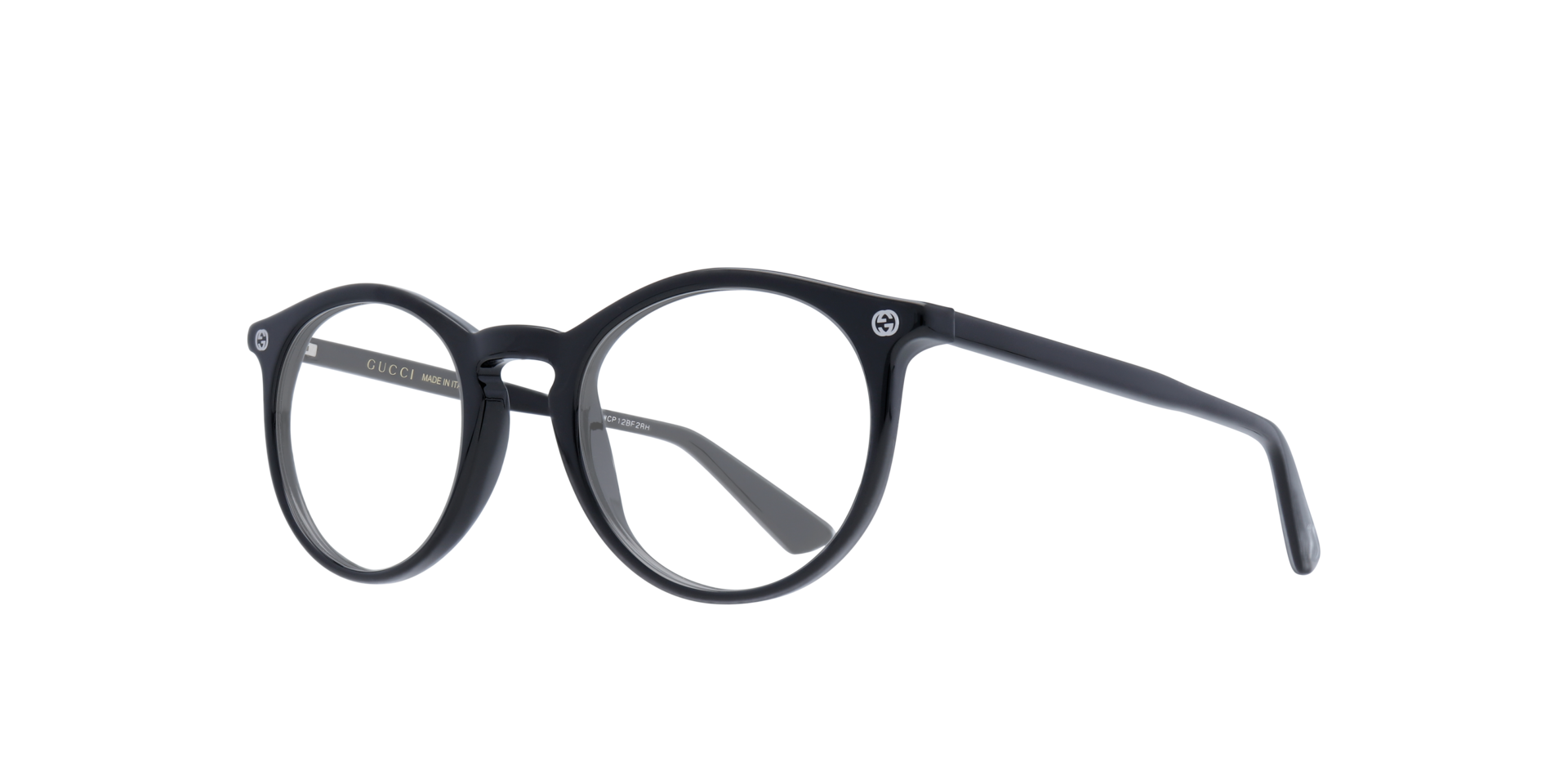 GG0121O Black AcetateEyeglass Frames for Glasses Direct, Angle View