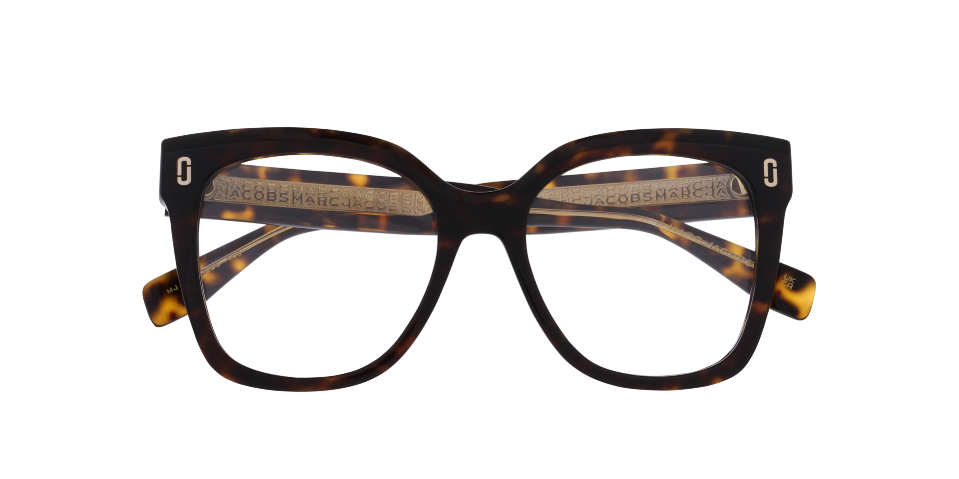 MJ 1142 Tortoise AcetateEyeglass Frames for Glasses Direct, Closed View