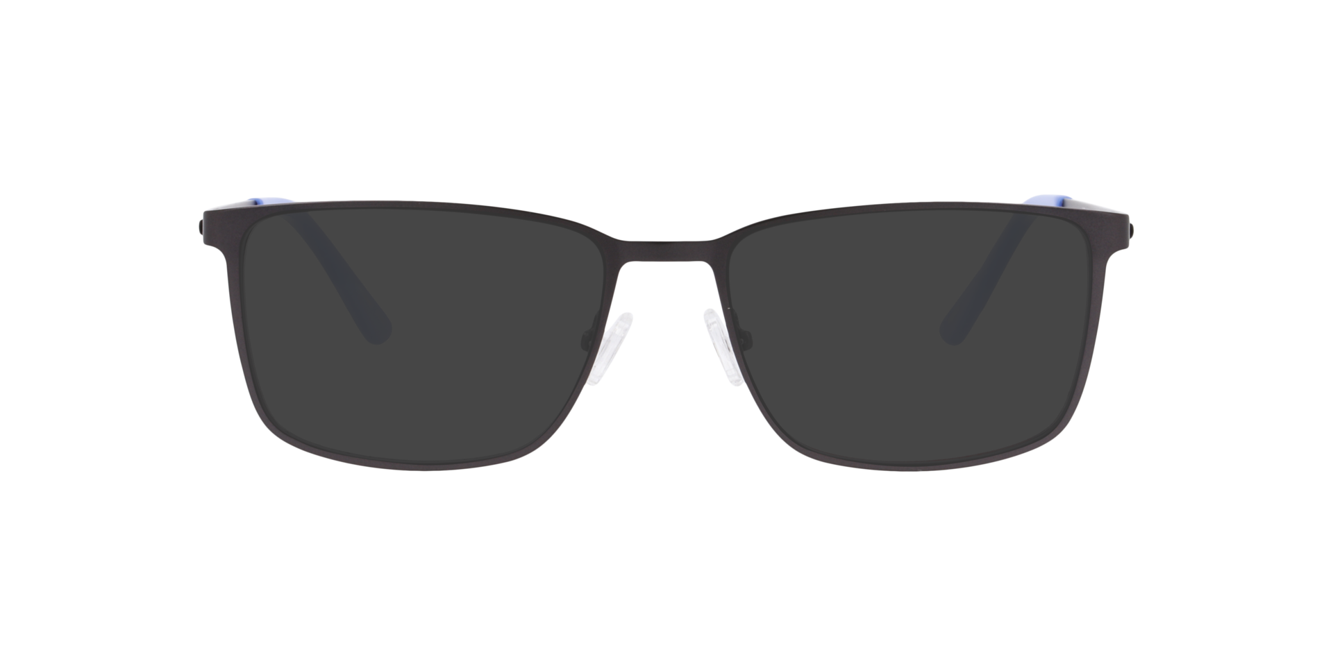 Nb4186 Gunmetal Matte MetalEyeglass Frames for Glasses Direct, with Tinted Lenses