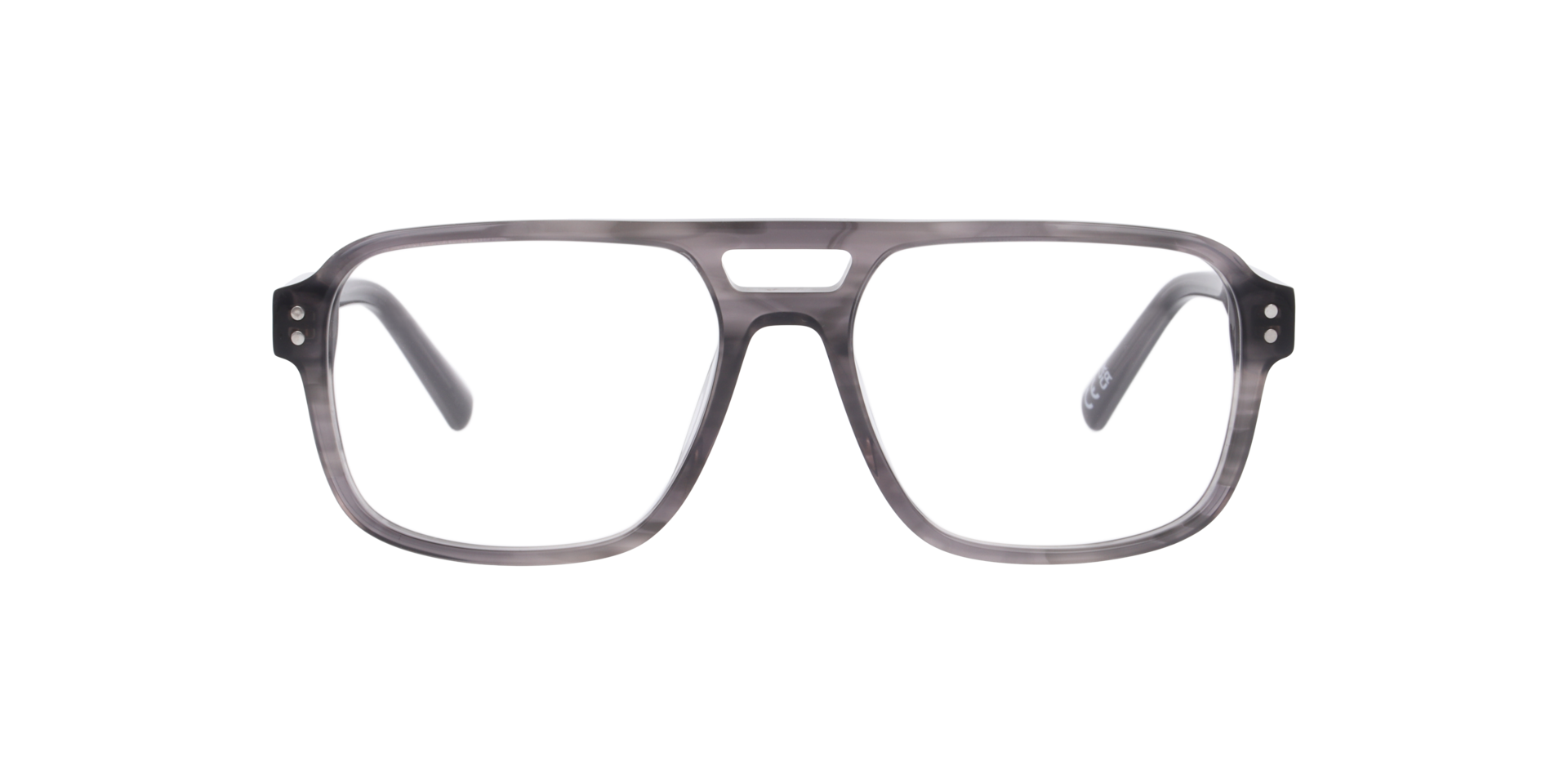 Michael Horn Grey AcetateEyeglass Frames for Glasses Direct, Front View