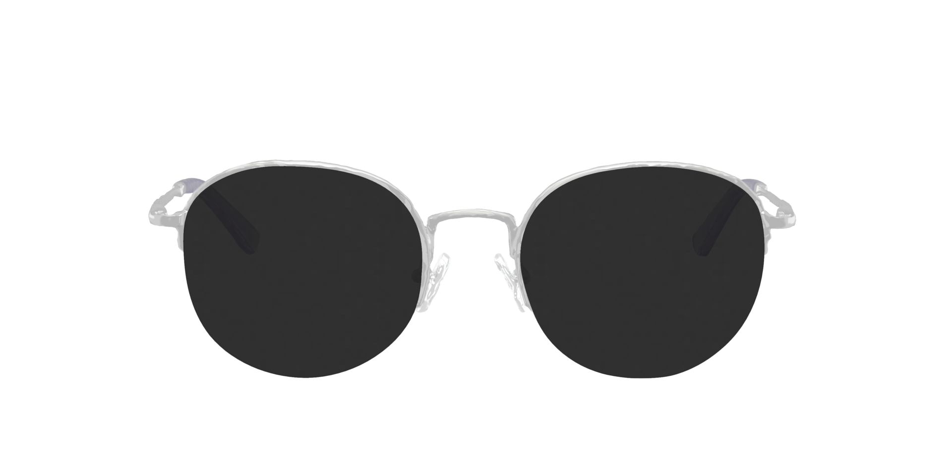 Moorgate Silver MetalEyeglass Frames for Glasses Direct, with Tinted Lenses