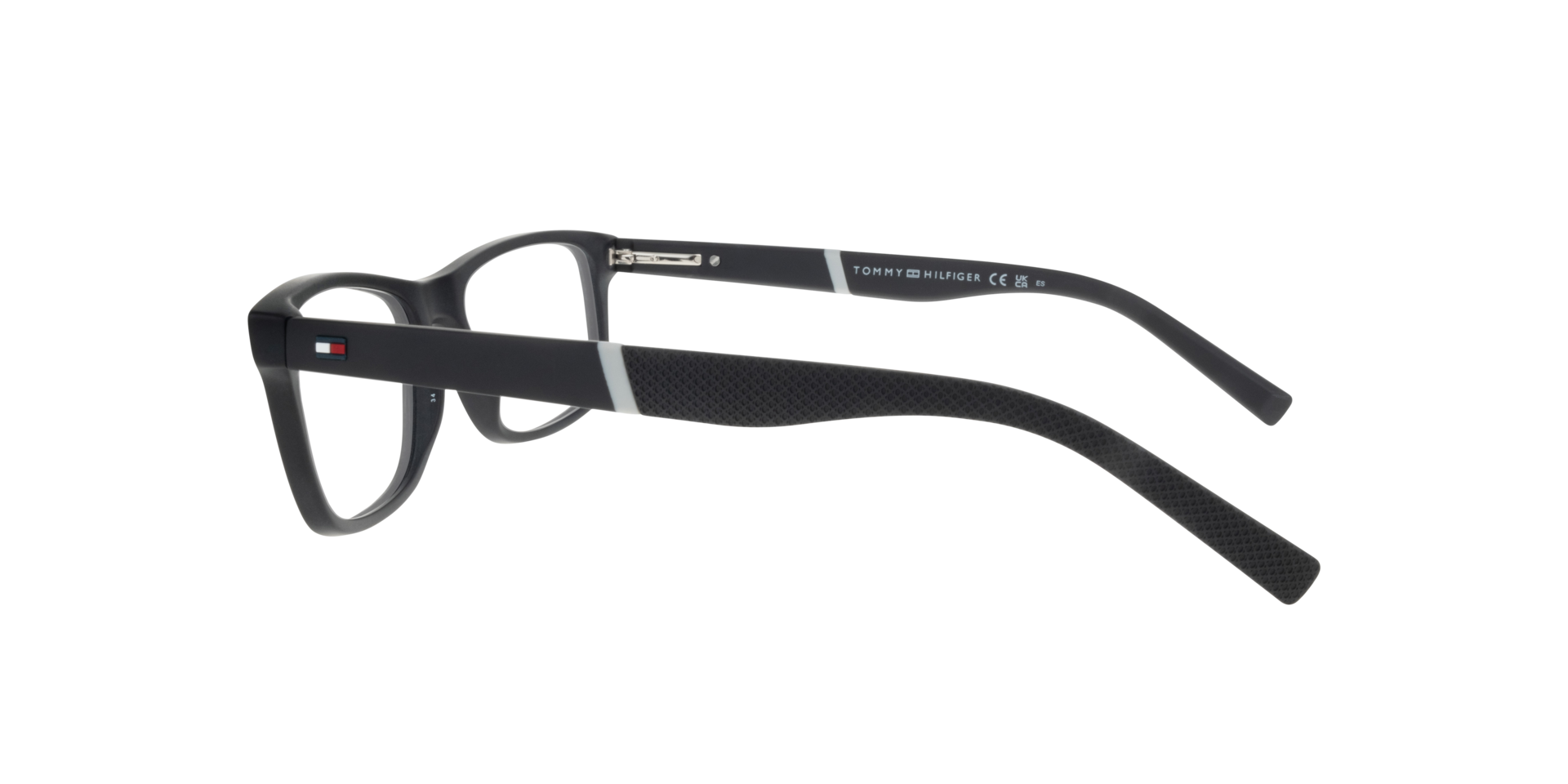 TH 2044 Black AcetateEyeglass Frames for Glasses Direct, Side View
