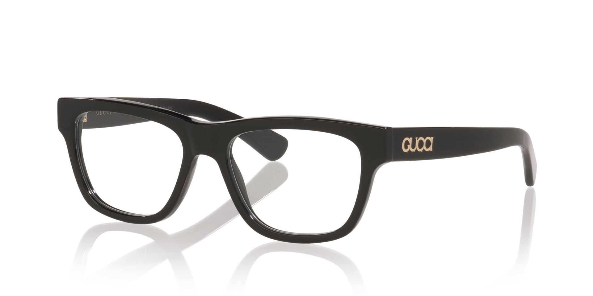 GG1795O Black AcetateEyeglass Frames for Glasses Direct, Angle View