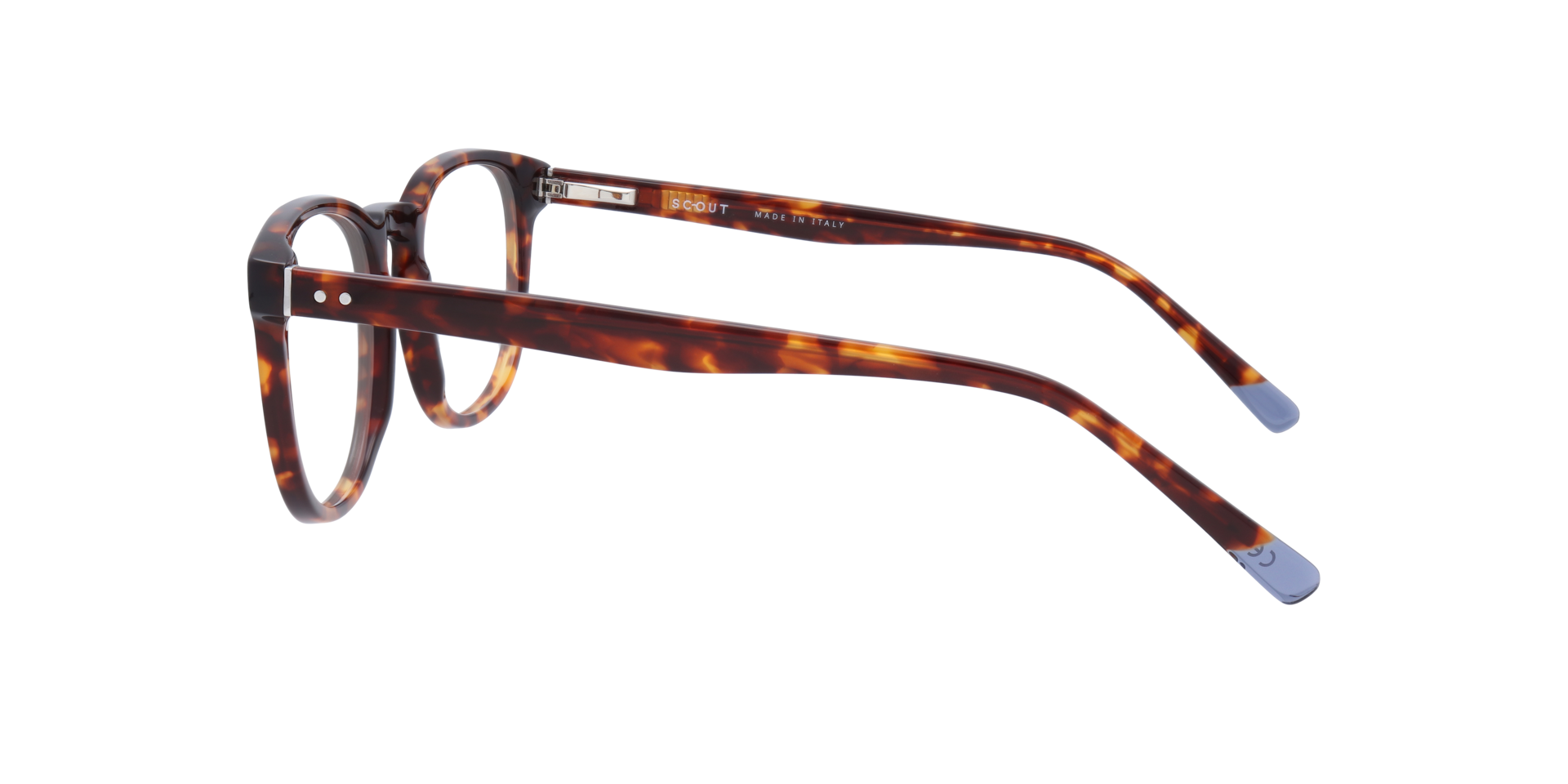 Orbetello Tortoise AcetateEyeglass Frames for Glasses Direct, Side View