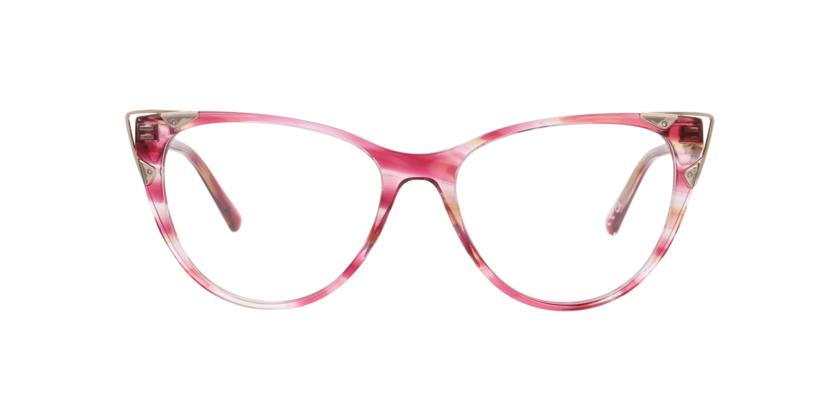 Scout Women's Pink,Yellow Pink/Yellow Cat-Eye Acetate Eyeglasses Online - Full Rim - Arabella
