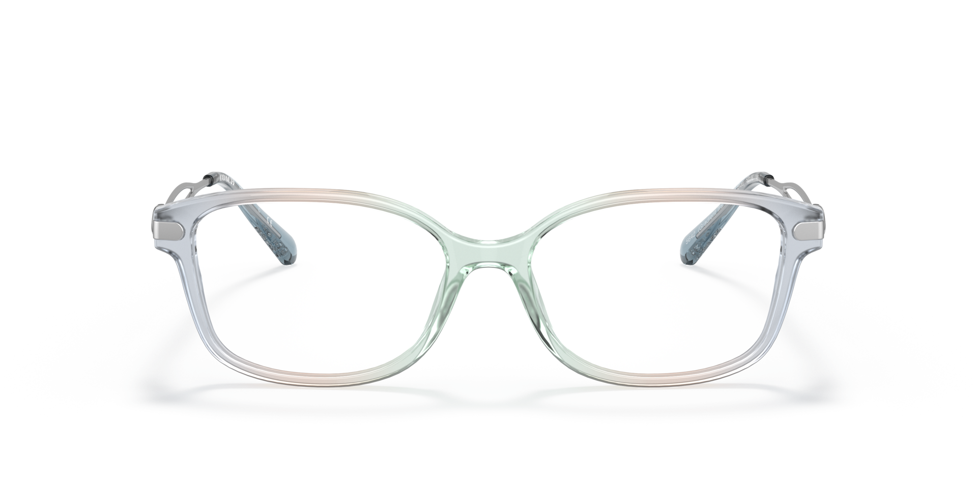 HC6172 Gradient Transparent Blue AcetateEyeglass Frames for Glasses Direct, Front View