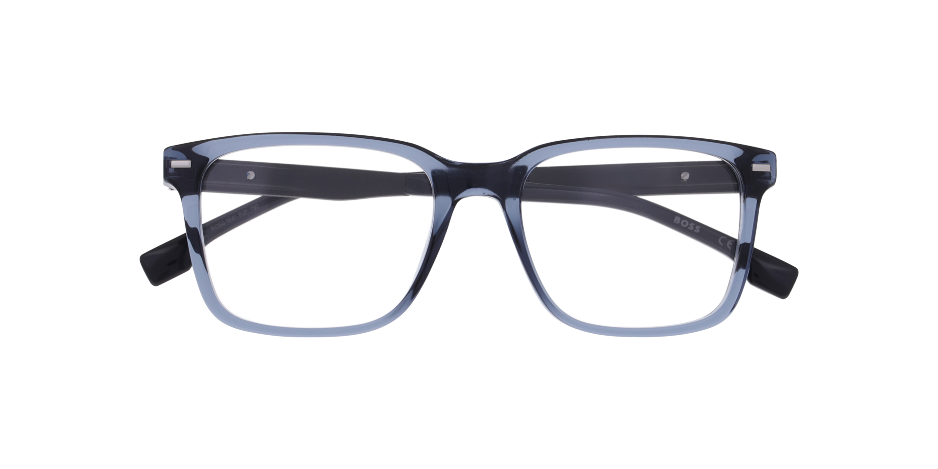 BOSS 1841 Blue AcetateEyeglass Frames for Glasses Direct, Closed View