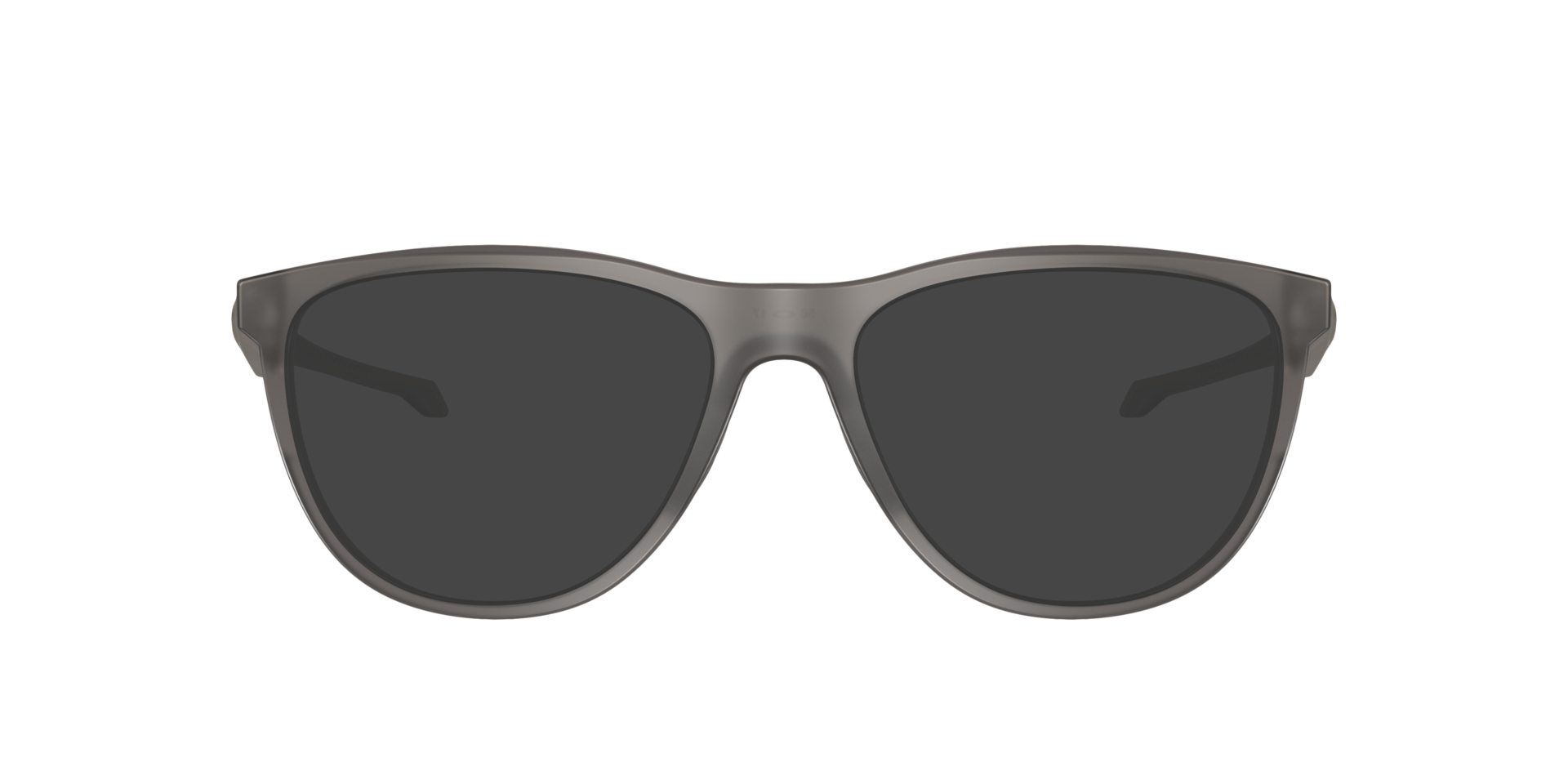 Admission Satin Grey Smoke PlasticEyeglass Frames for Glasses Direct, with Tinted Lenses