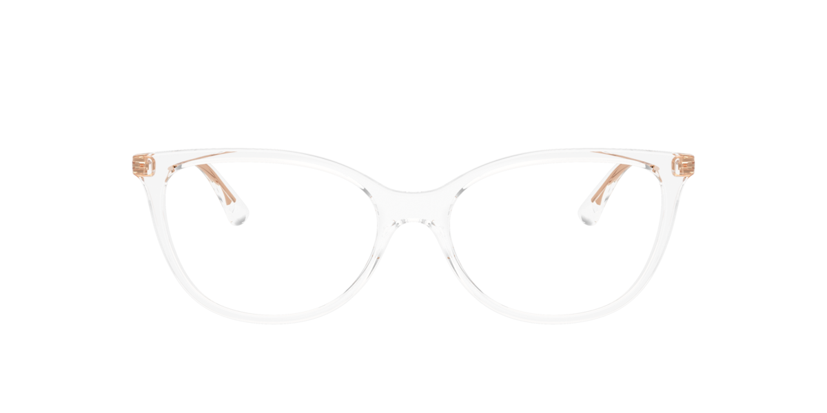 Transparent oval Plastic eyeglasses Online - Full Rim - VO5673