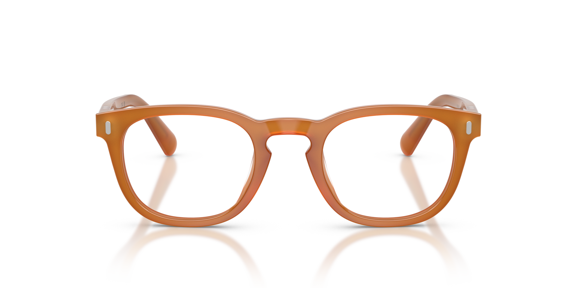 PO3406V Dark Honey AcetateEyeglass Frames for Glasses Direct, Front View