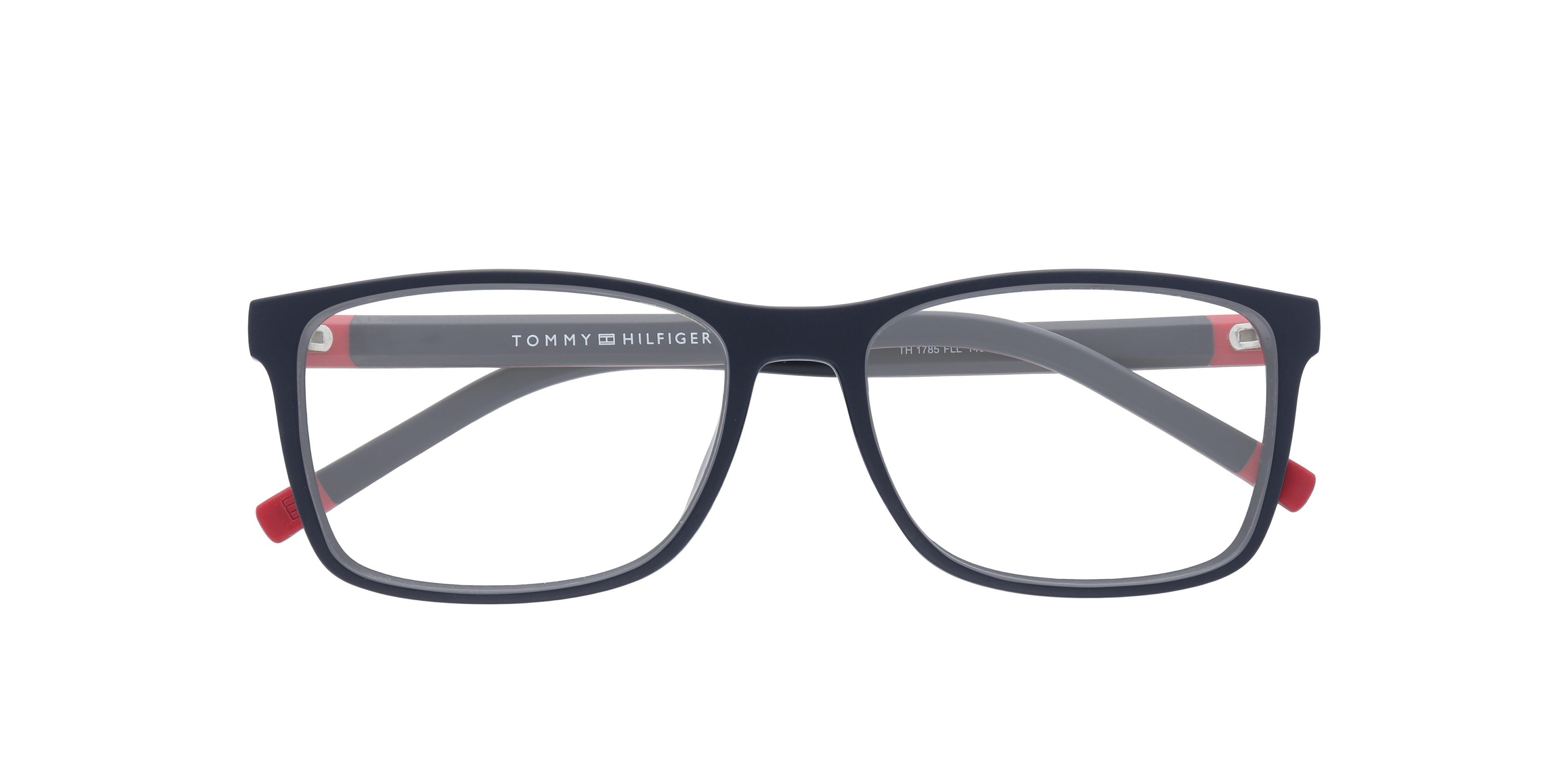 TH 1785 Blue PlasticEyeglass Frames for Glasses Direct, Closed View
