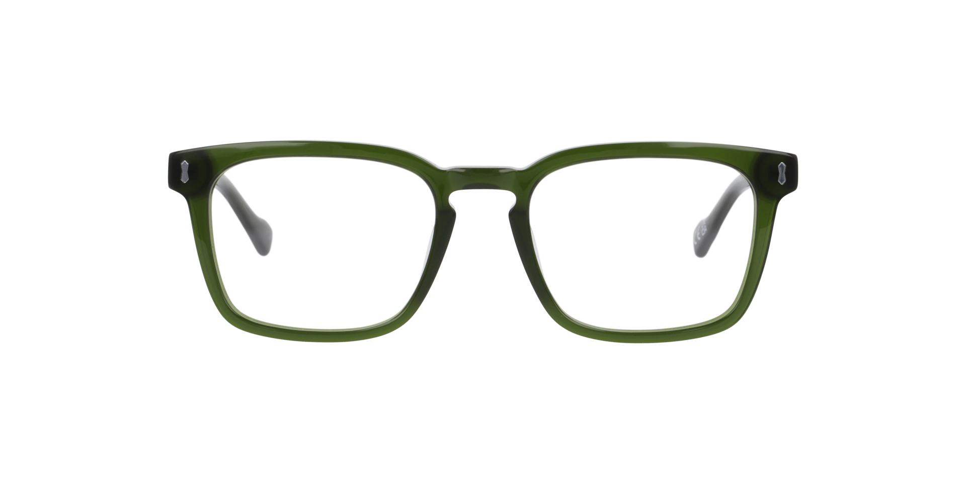 Marshall Crystal Khaki AcetateEyeglass Frames for Glasses Direct, Front View
