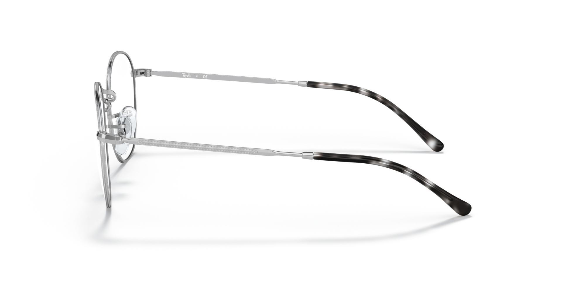 RB6472 Silver MetalEyeglass Frames for Glasses Direct, Side View