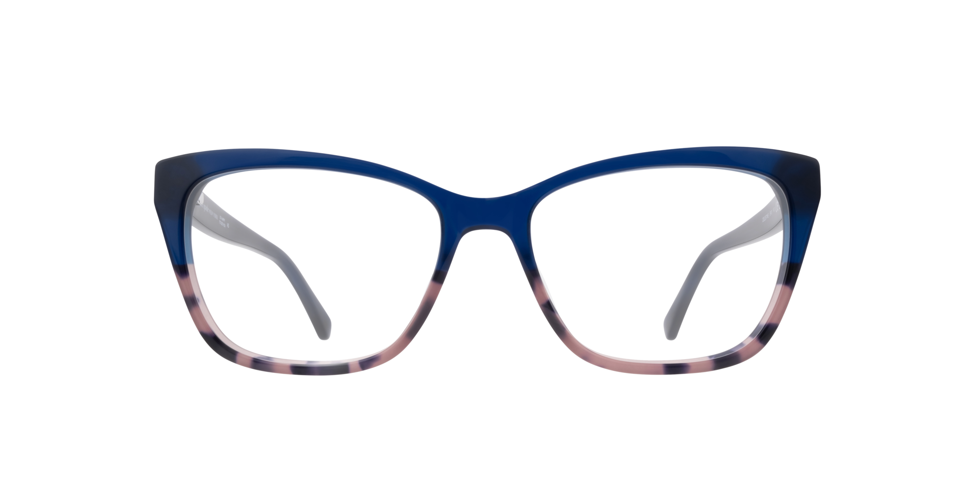 Celestine Blue AcetateEyeglass Frames for Glasses Direct, Front View
