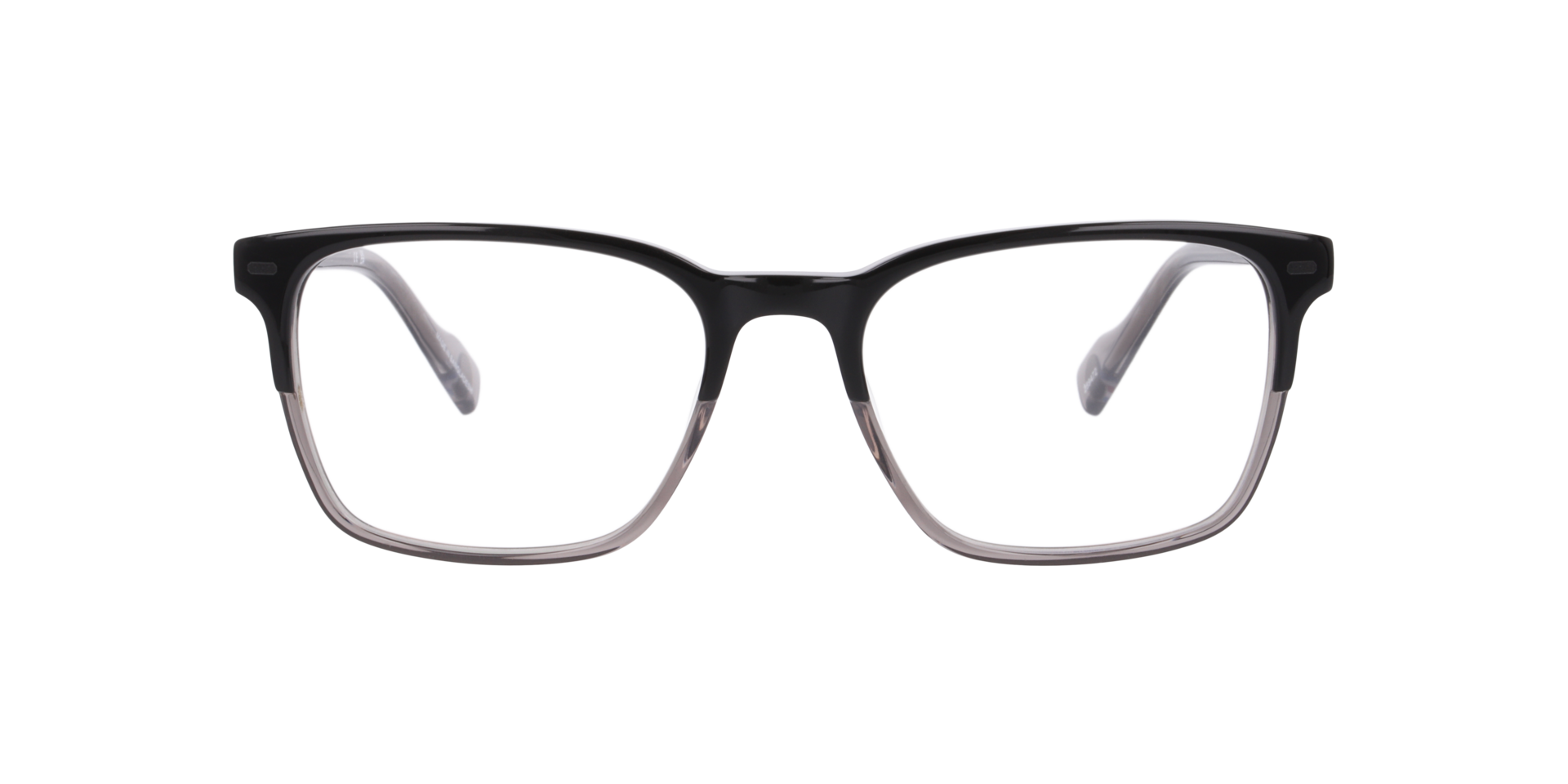 Bsmark Black AcetateEyeglass Frames for Glasses Direct, Front View