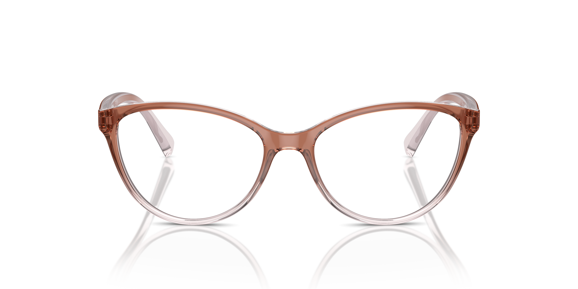 AX3053 Pink & Crystal PlasticEyeglass Frames for Glasses Direct, Front View